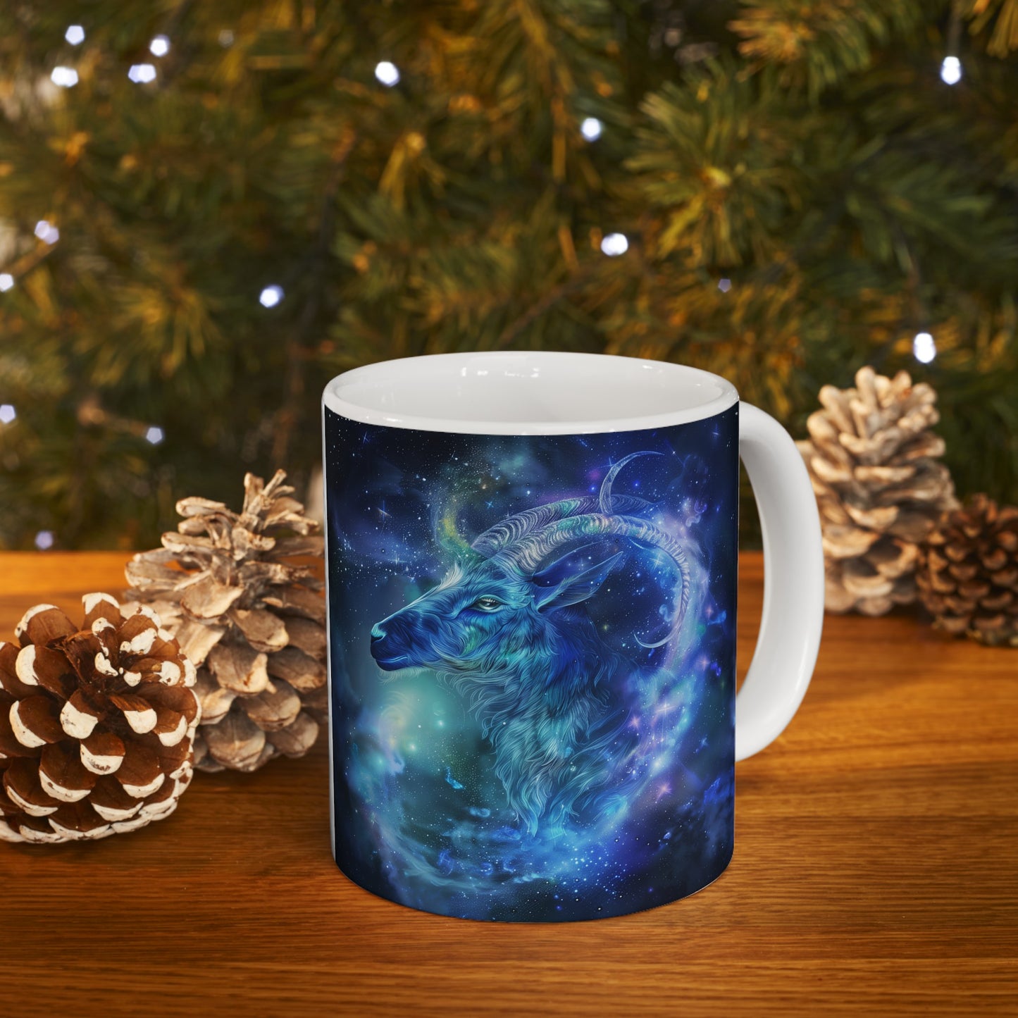 Capricorn Celestial #4 - Ceramic Zodiac Mug Collection