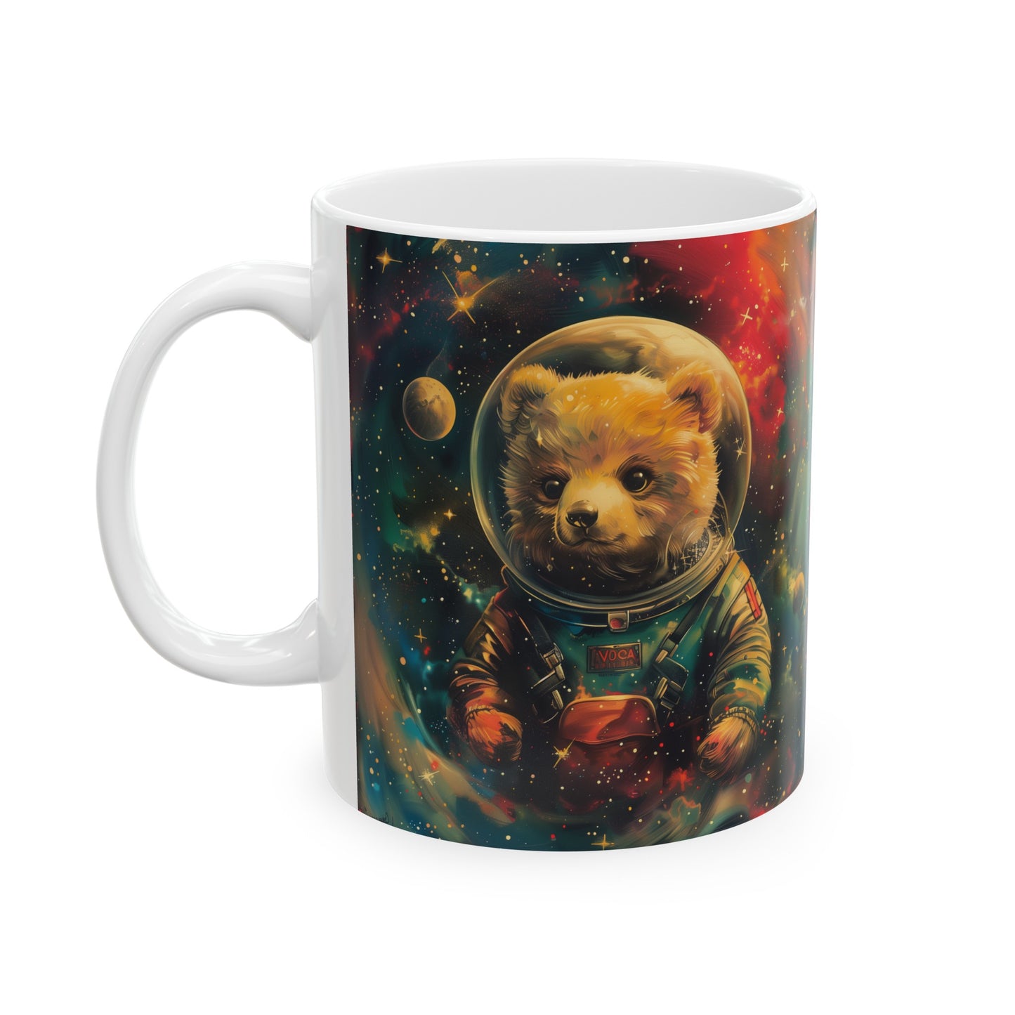 Cute Space Bear A - Ceramic Mug Collection