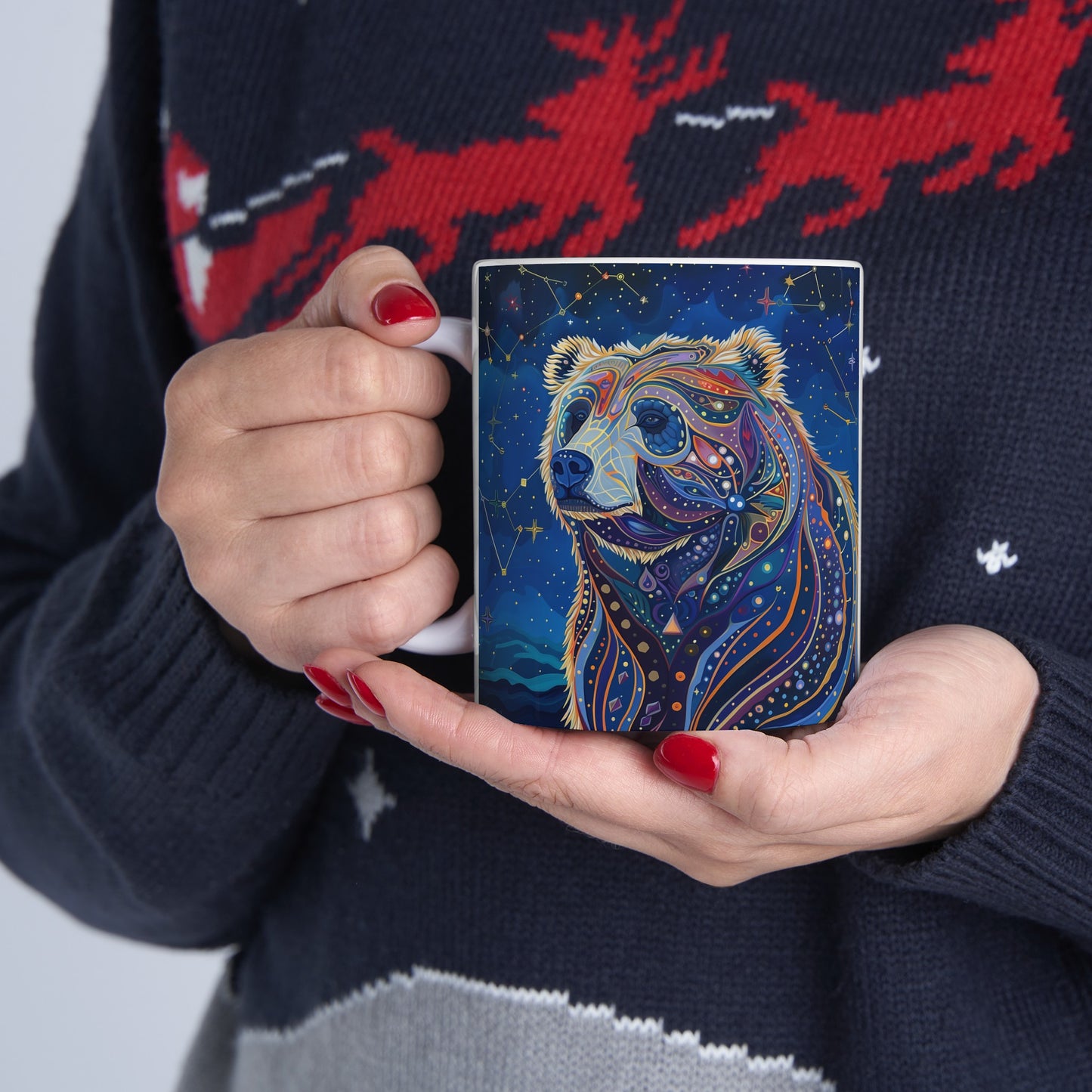 Cosmic Bear A - Ceramic Mug Collection