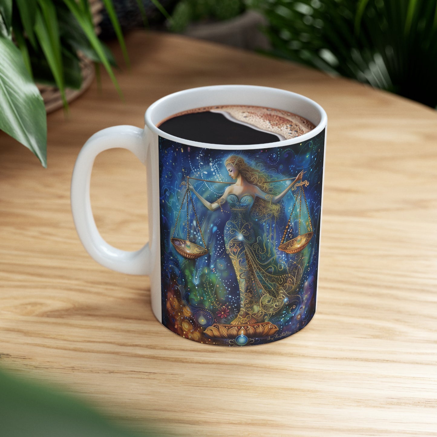 Libra Celestial #1 - Ceramic Zodiac Mug Collection