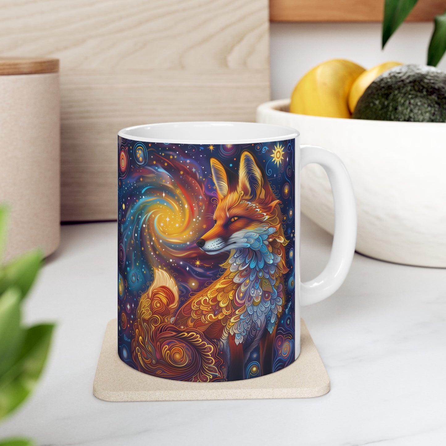 Cosmic Fox A - Ceramic Mug Collection