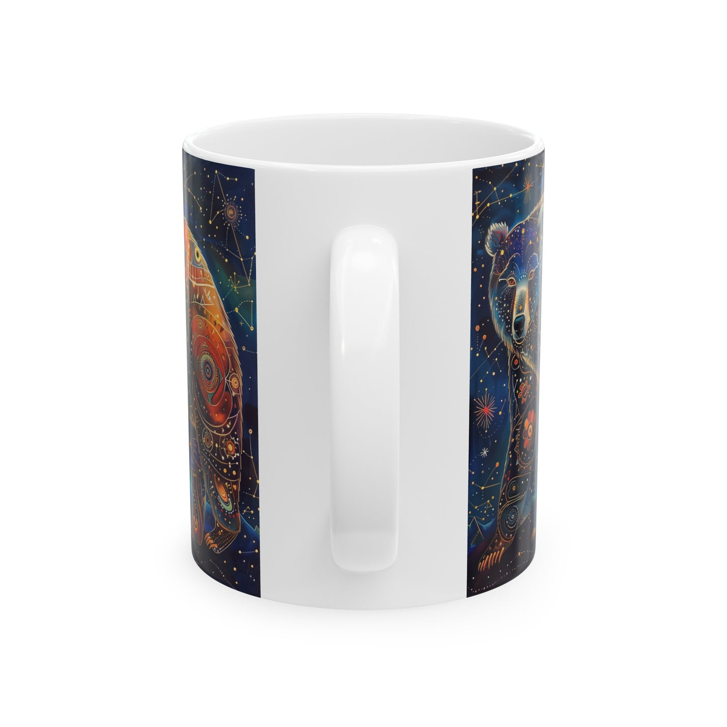 Cosmic Bear C - Ceramic Mug Collection