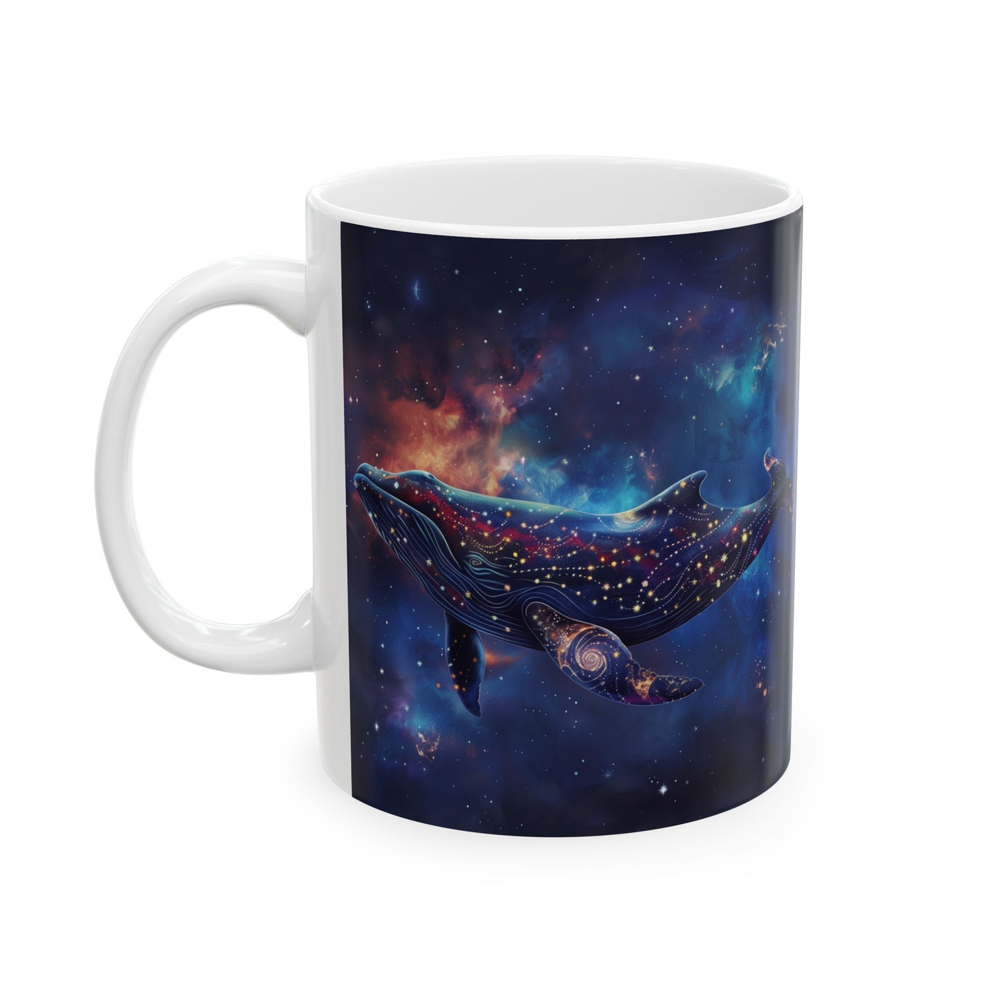 Cosmic Whale B - Ceramic Mug Collection