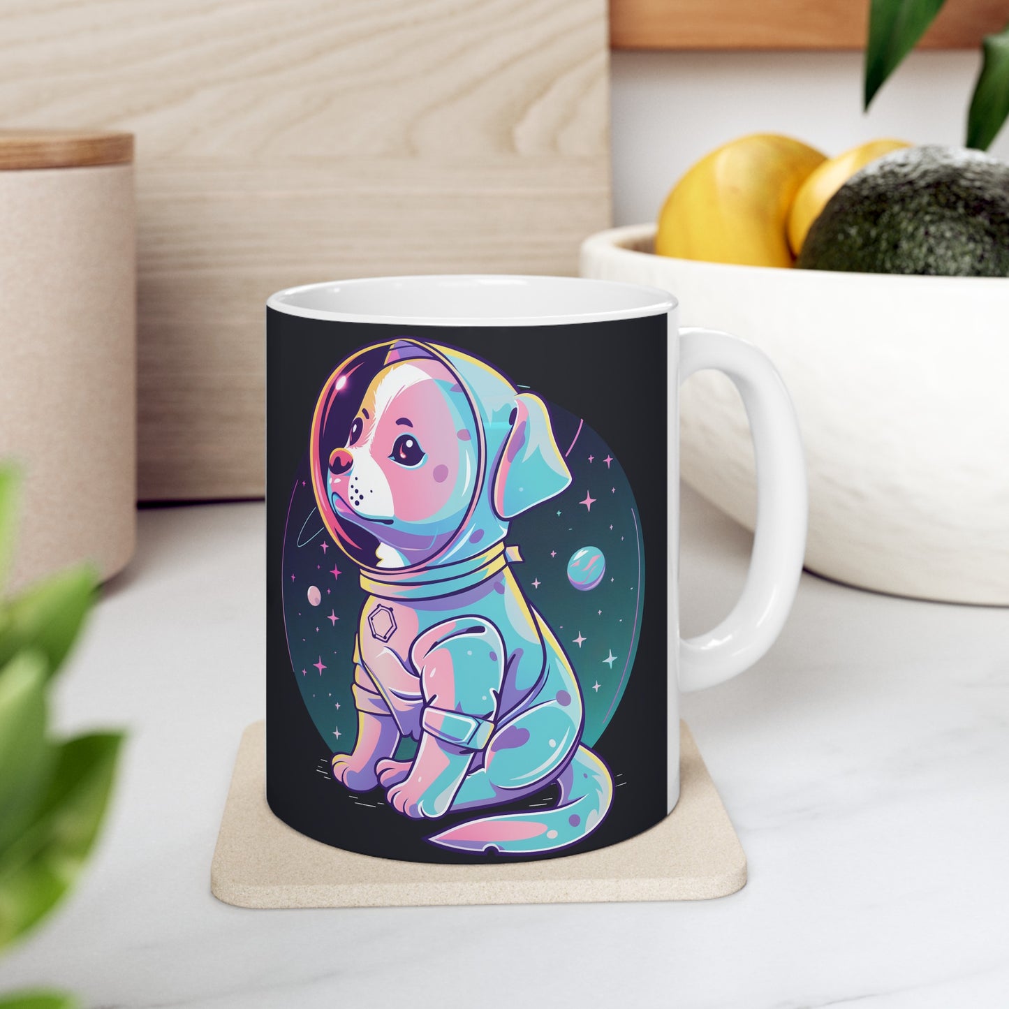 Cute Space Dog A - Ceramic Mug Collection