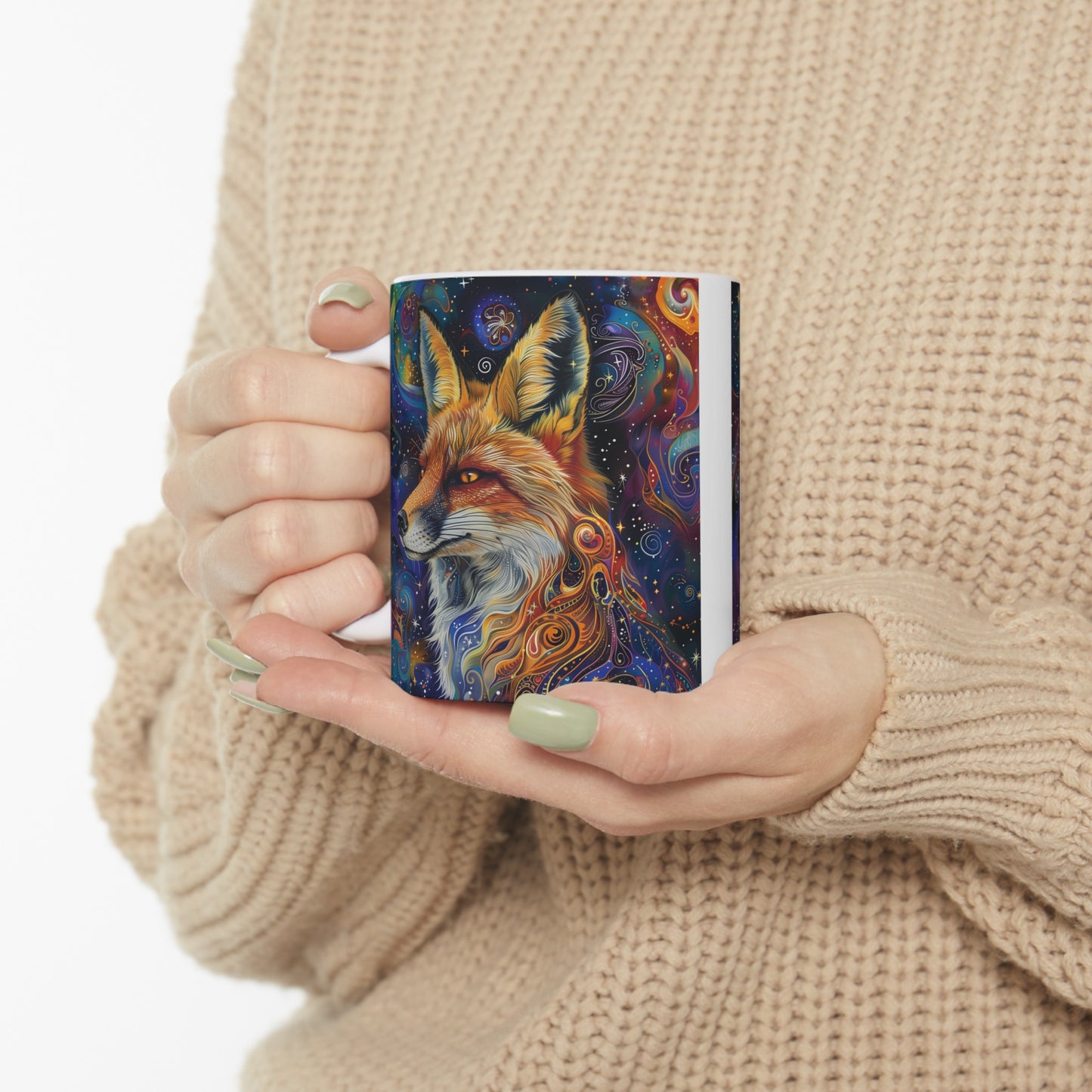 Cosmic Fox D - Ceramic Mug Collection