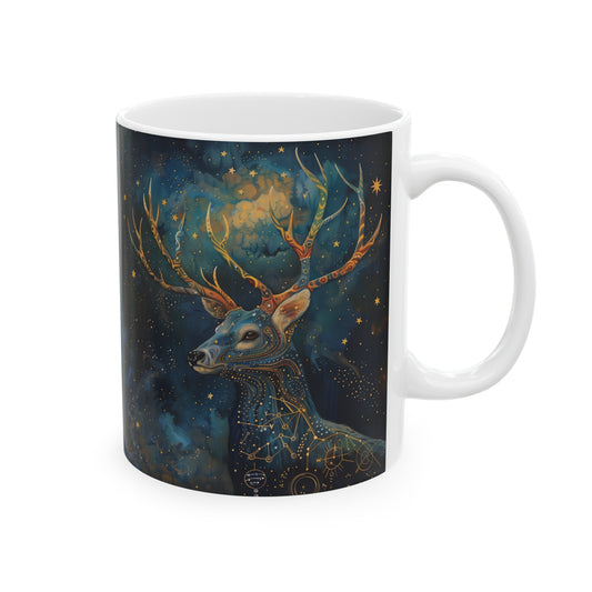 Cosmic Deer C - Ceramic Mug Collection