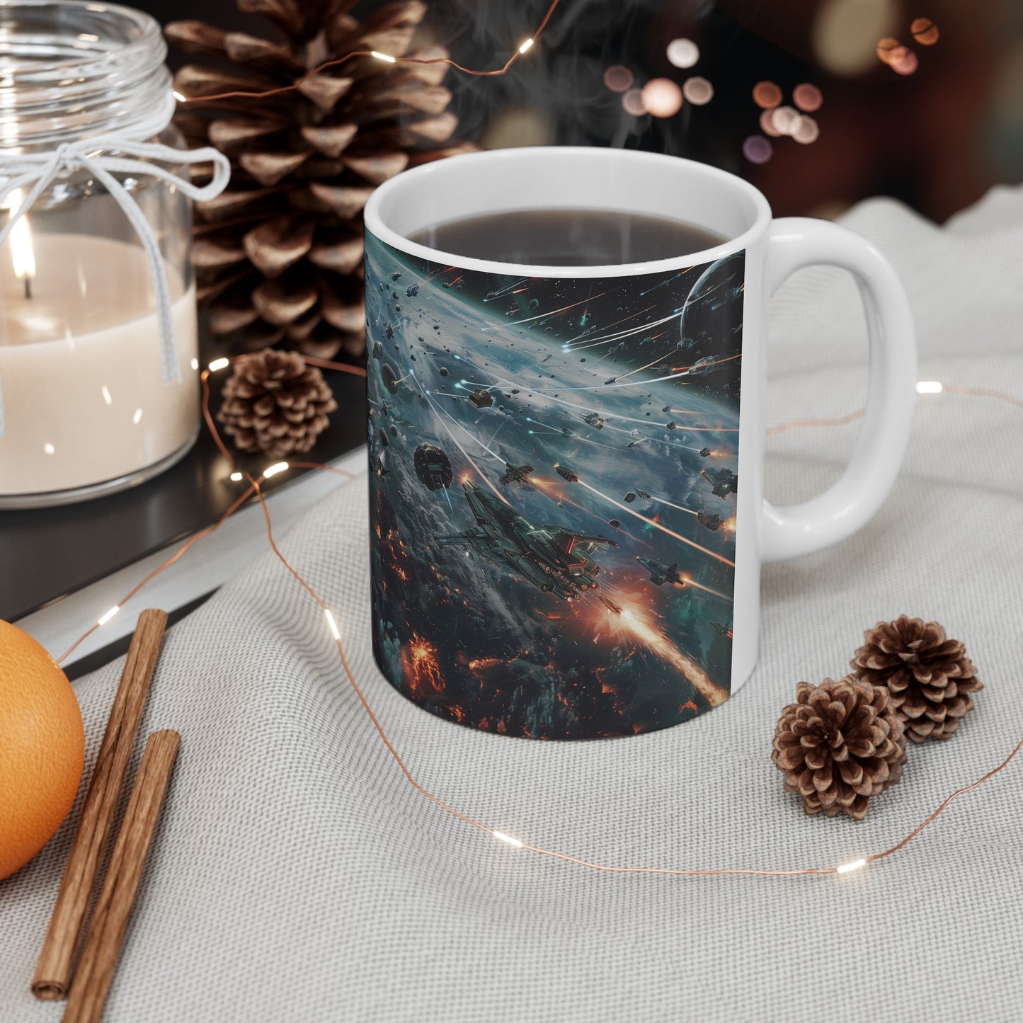 Space Battle C - Ceramic Mug Collection