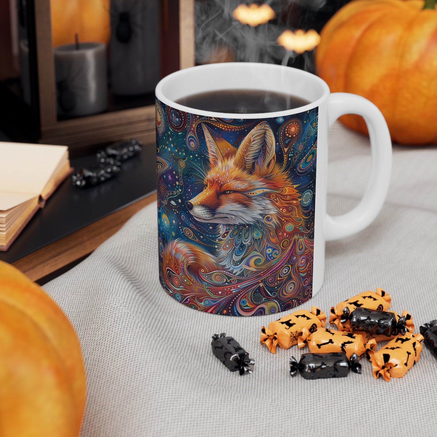 Cosmic Fox C - Ceramic Mug Collection