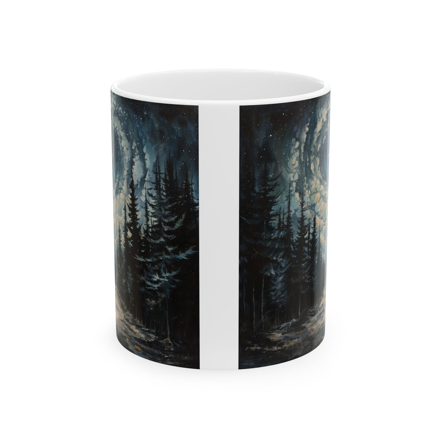 Cosmic Forest D - Ceramic Mug Collection