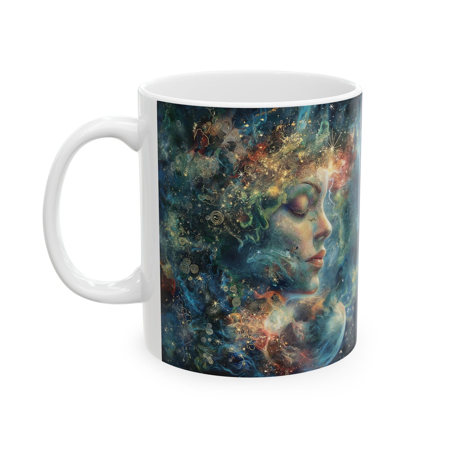 Aquarius Celestial #1 - Ceramic Zodiac Mug Collection