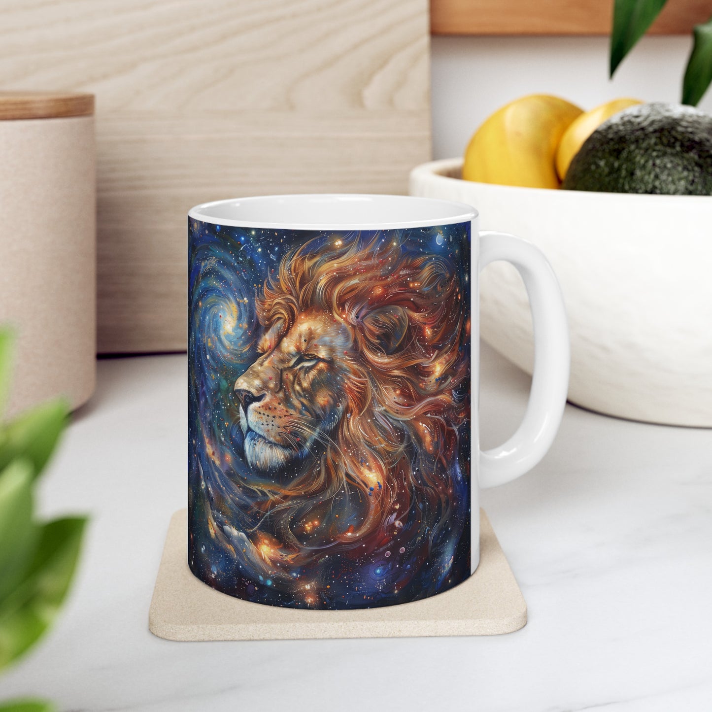 Leo Celestial #4 - Ceramic Zodiac Mug Collection