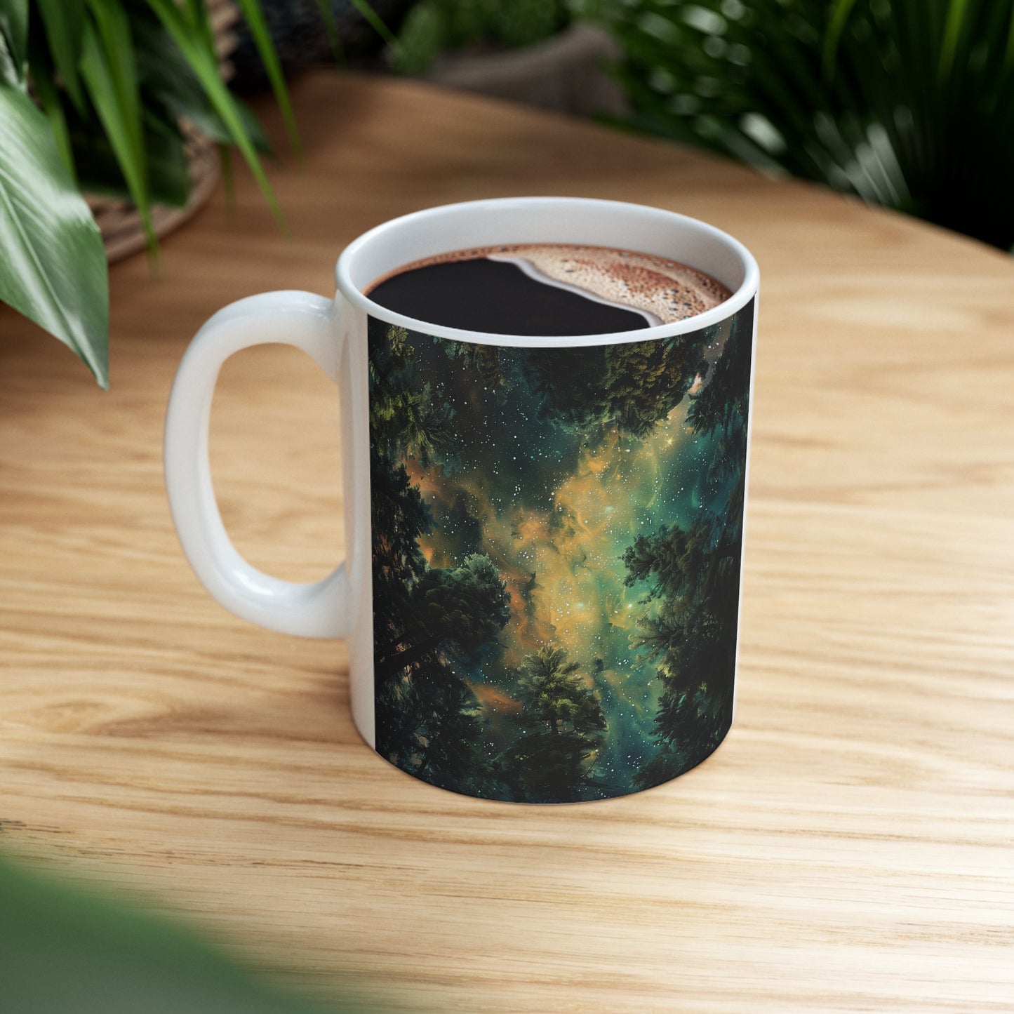 Cosmic Forest B - Ceramic Mug Collection