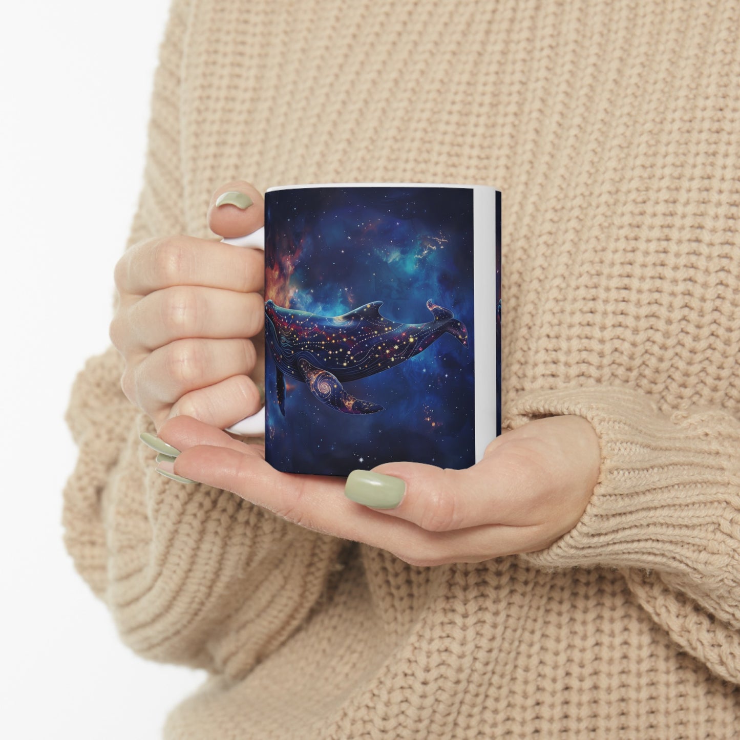 Cosmic Whale B - Ceramic Mug Collection