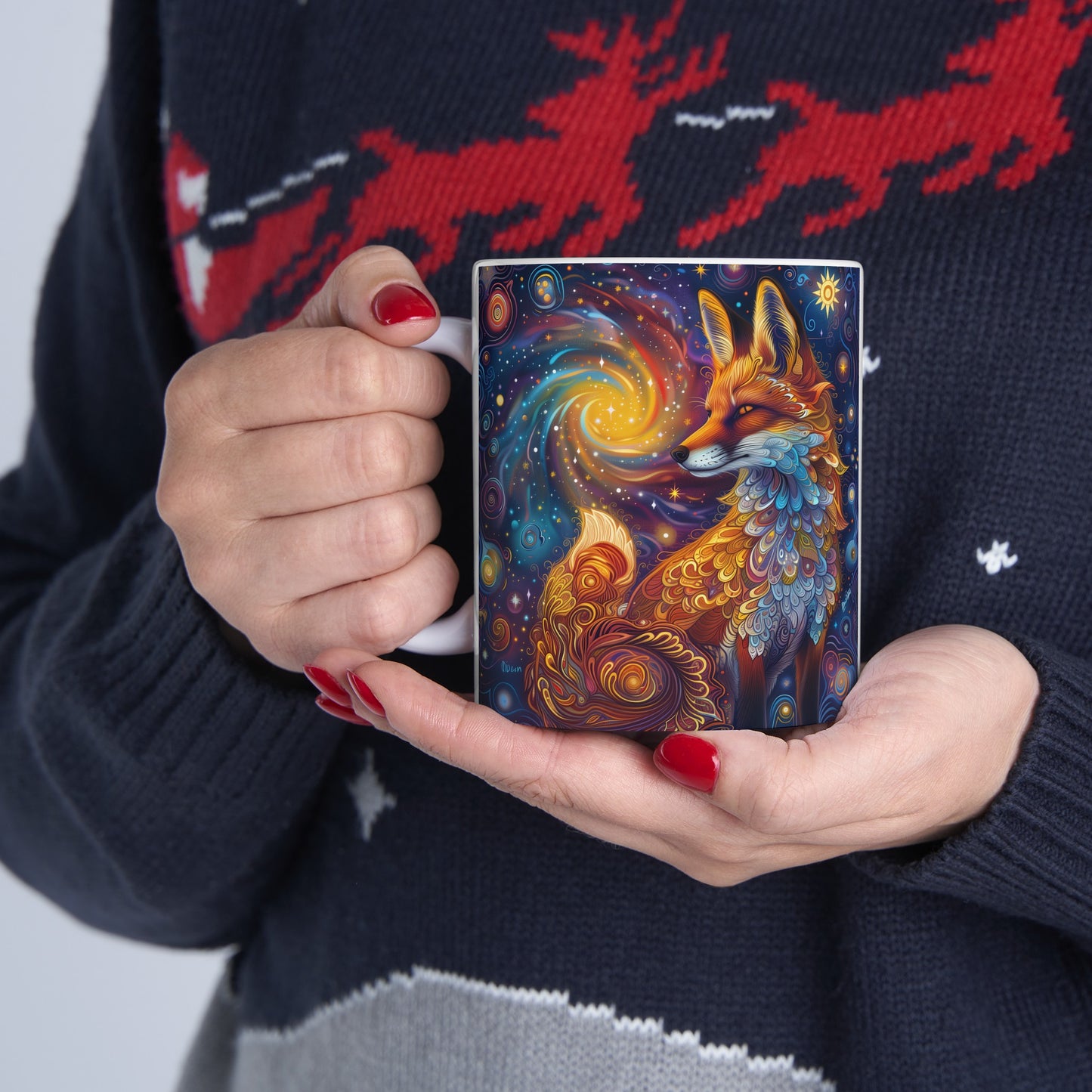 Cosmic Fox A - Ceramic Mug Collection