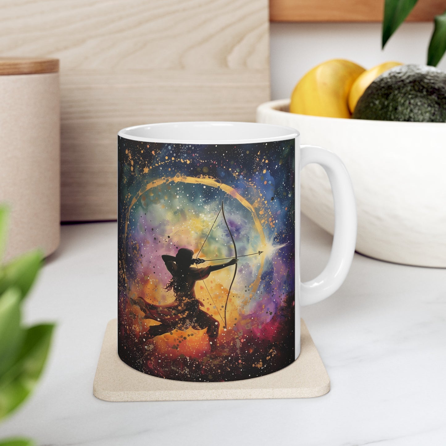 Sagittarius Celestial #1 - Ceramic Zodiac Mug Collection