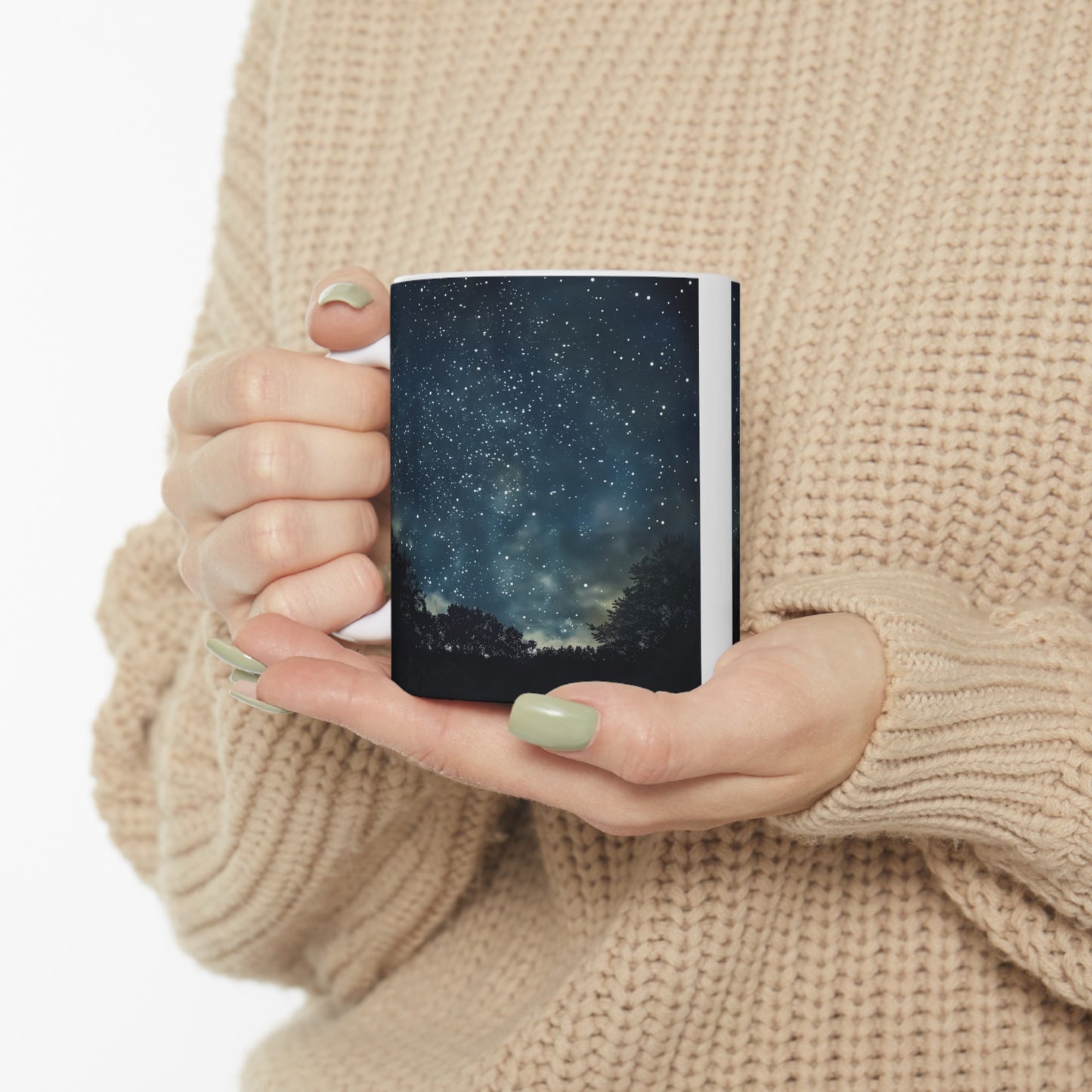 Night sky full of stars B - Ceramic Mug Collection