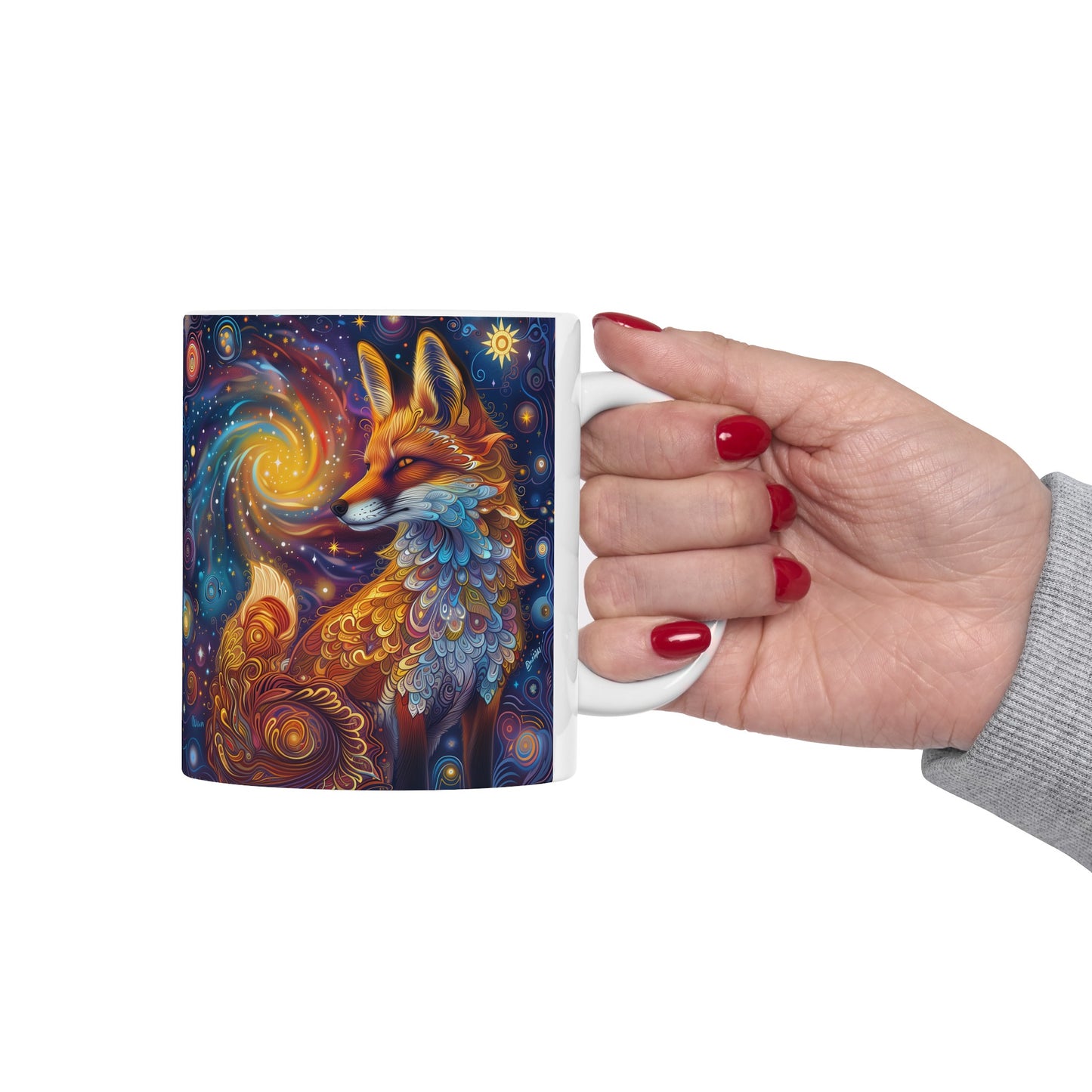 Cosmic Fox A - Ceramic Mug Collection