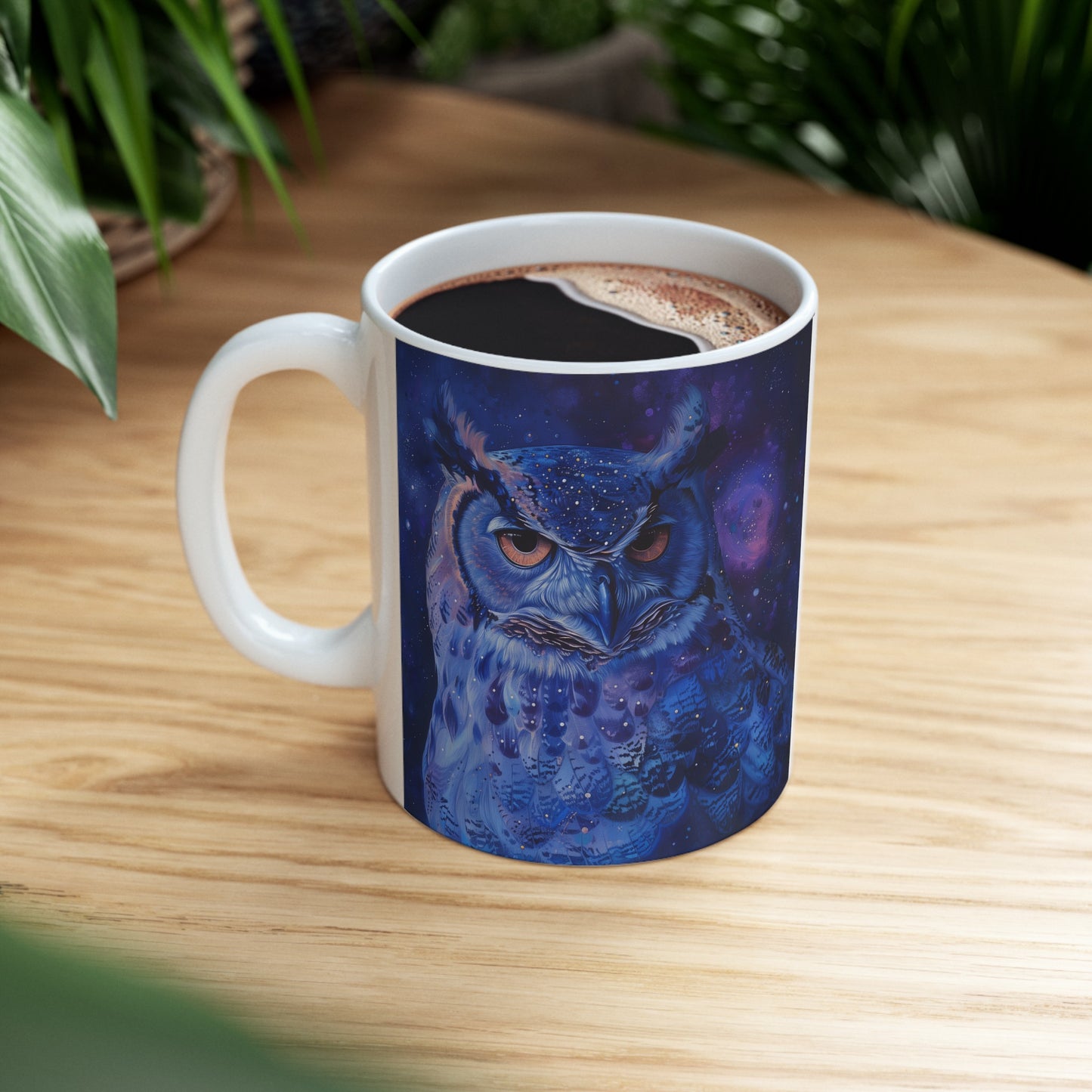 Cosmic Owl B - Ceramic Mug Collection