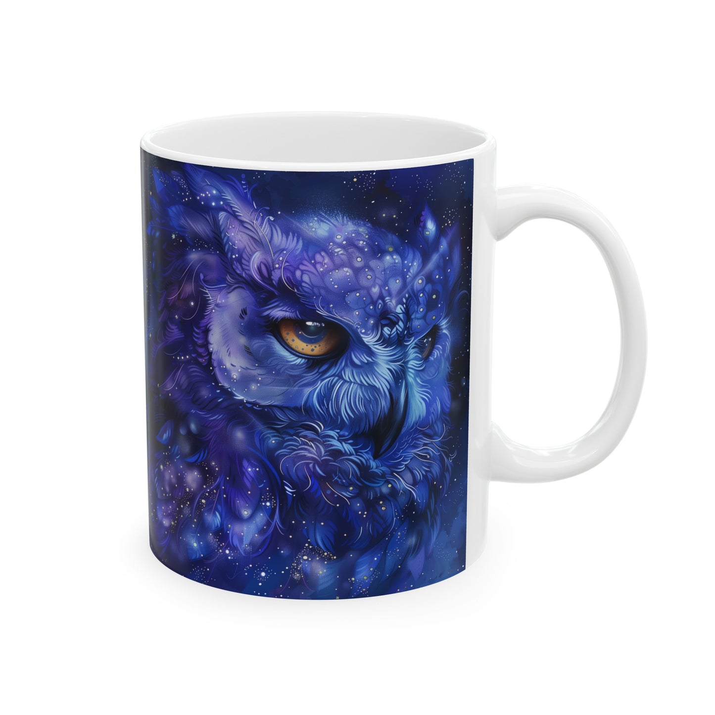 Cosmic Owl A - Ceramic Mug Collection