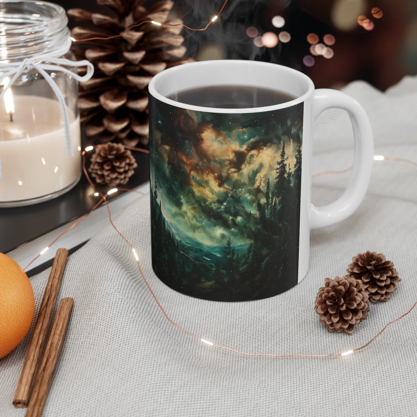 Cosmic Forest A - Ceramic Mug Collection