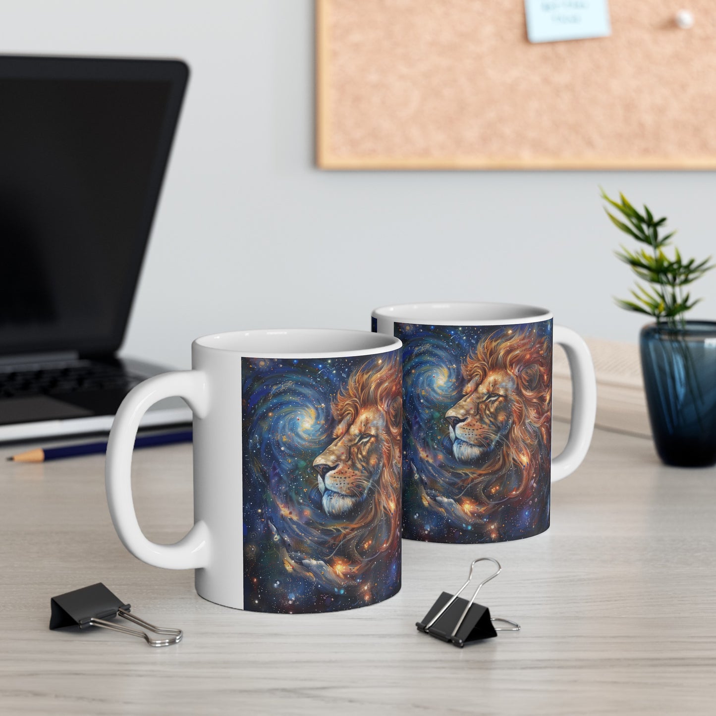 Leo Celestial #4 - Ceramic Zodiac Mug Collection