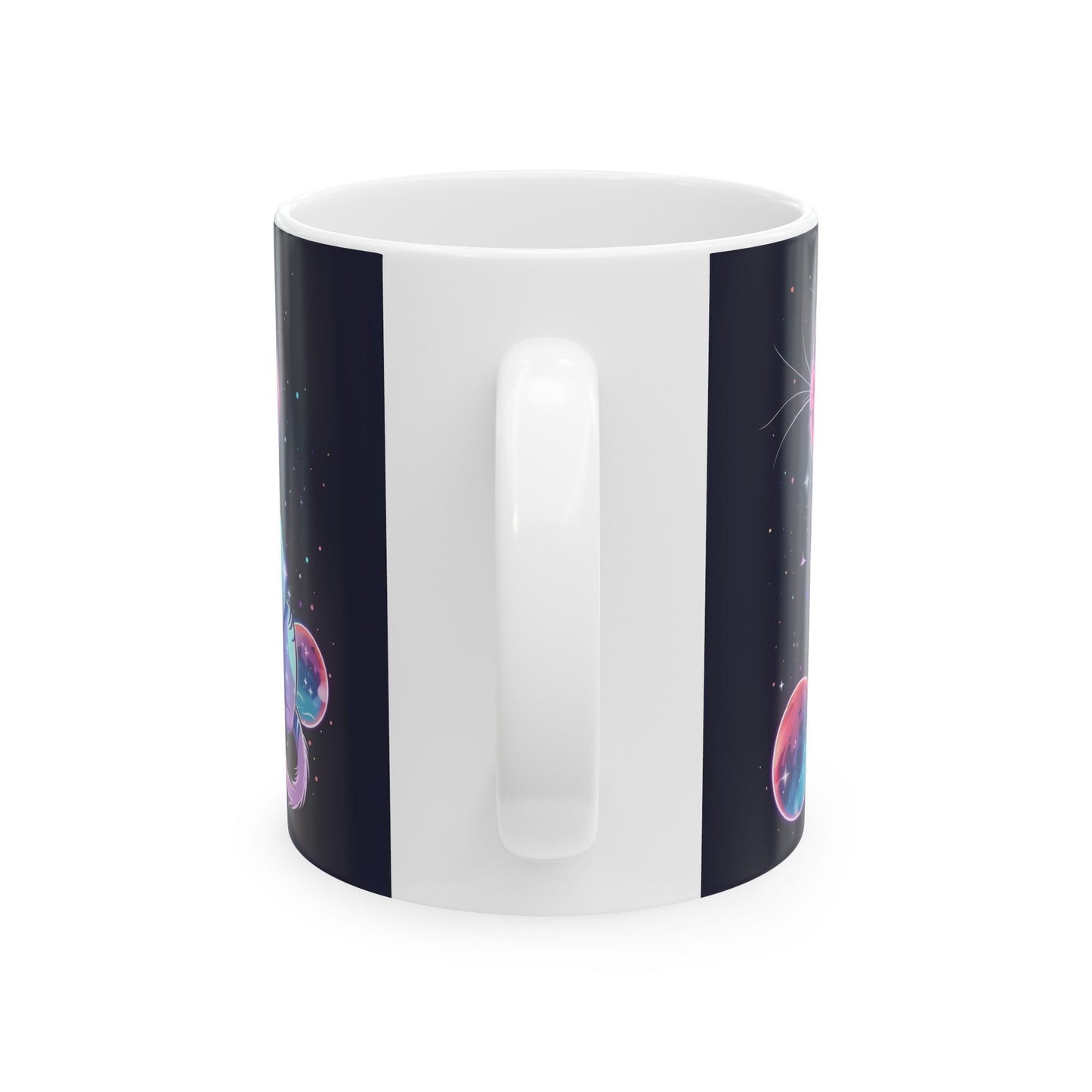 Cute Space Cat C - Ceramic Mug Collection