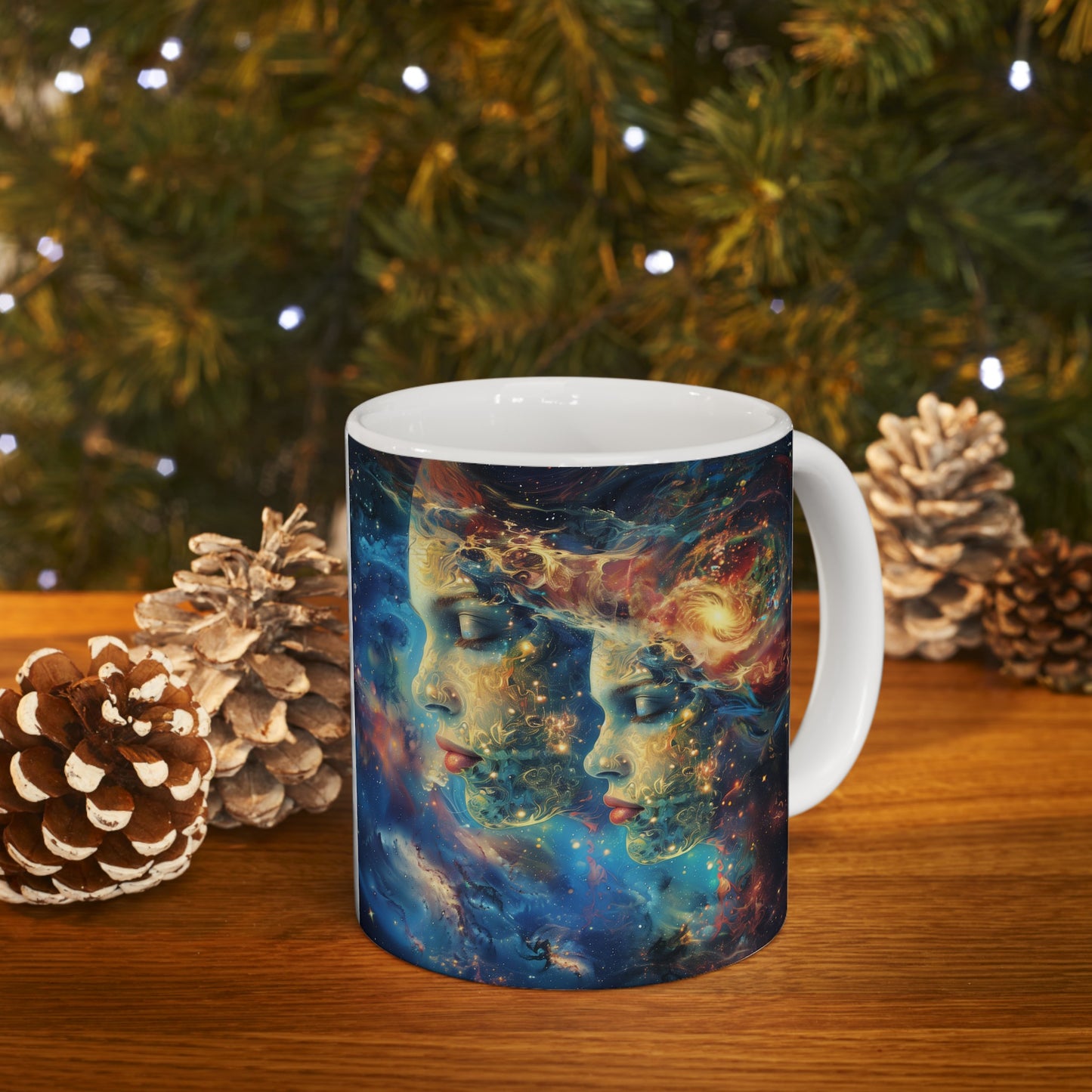 Gemini Celestial #4 - Ceramic Zodiac Mug Collection