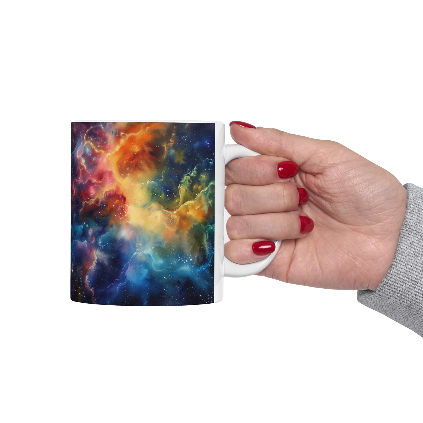 Artistic Nebula D - Ceramic Mug Collection