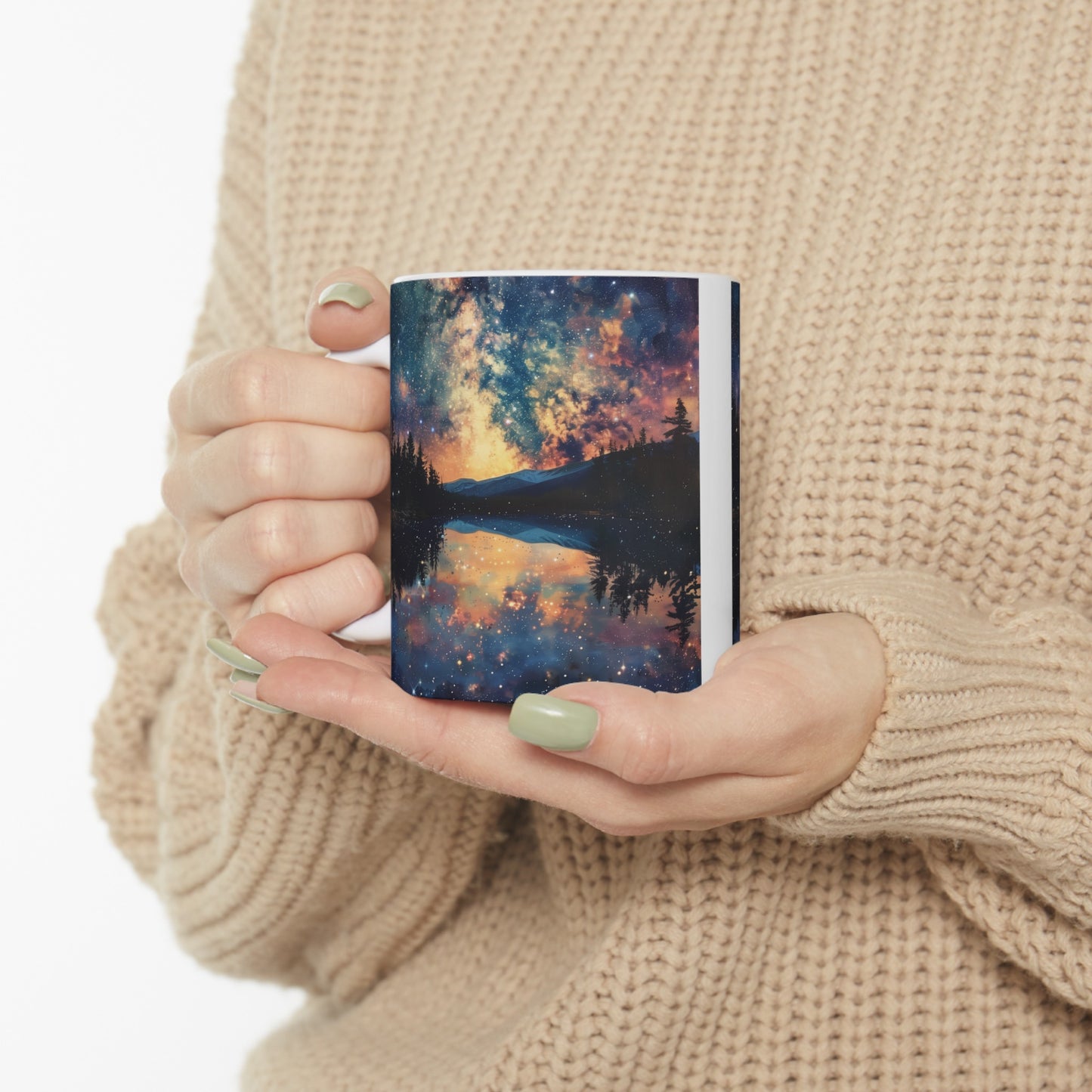 Galaxy Lake C - Ceramic Mug Collection