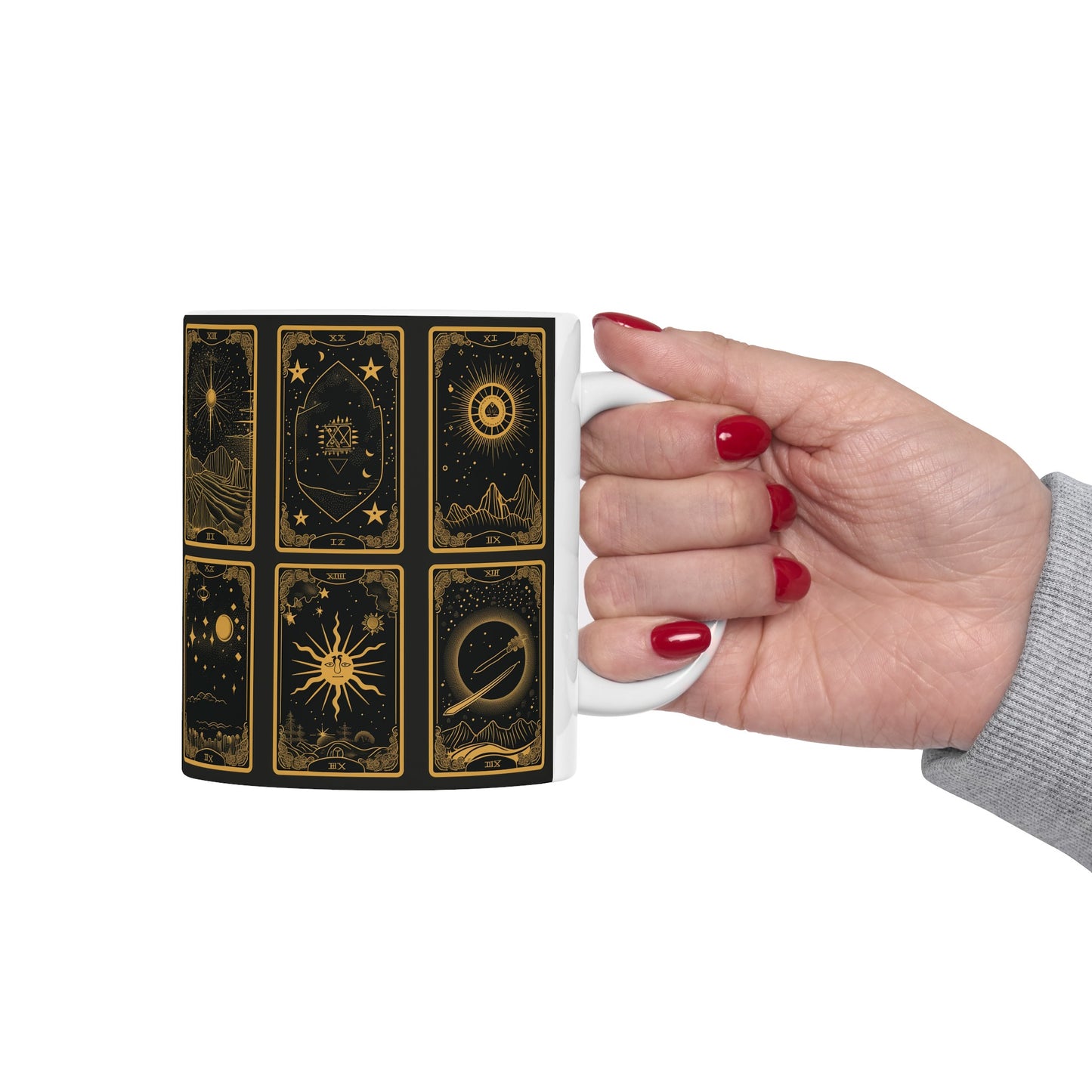 Tarot Cards B - Ceramic Mug Collection