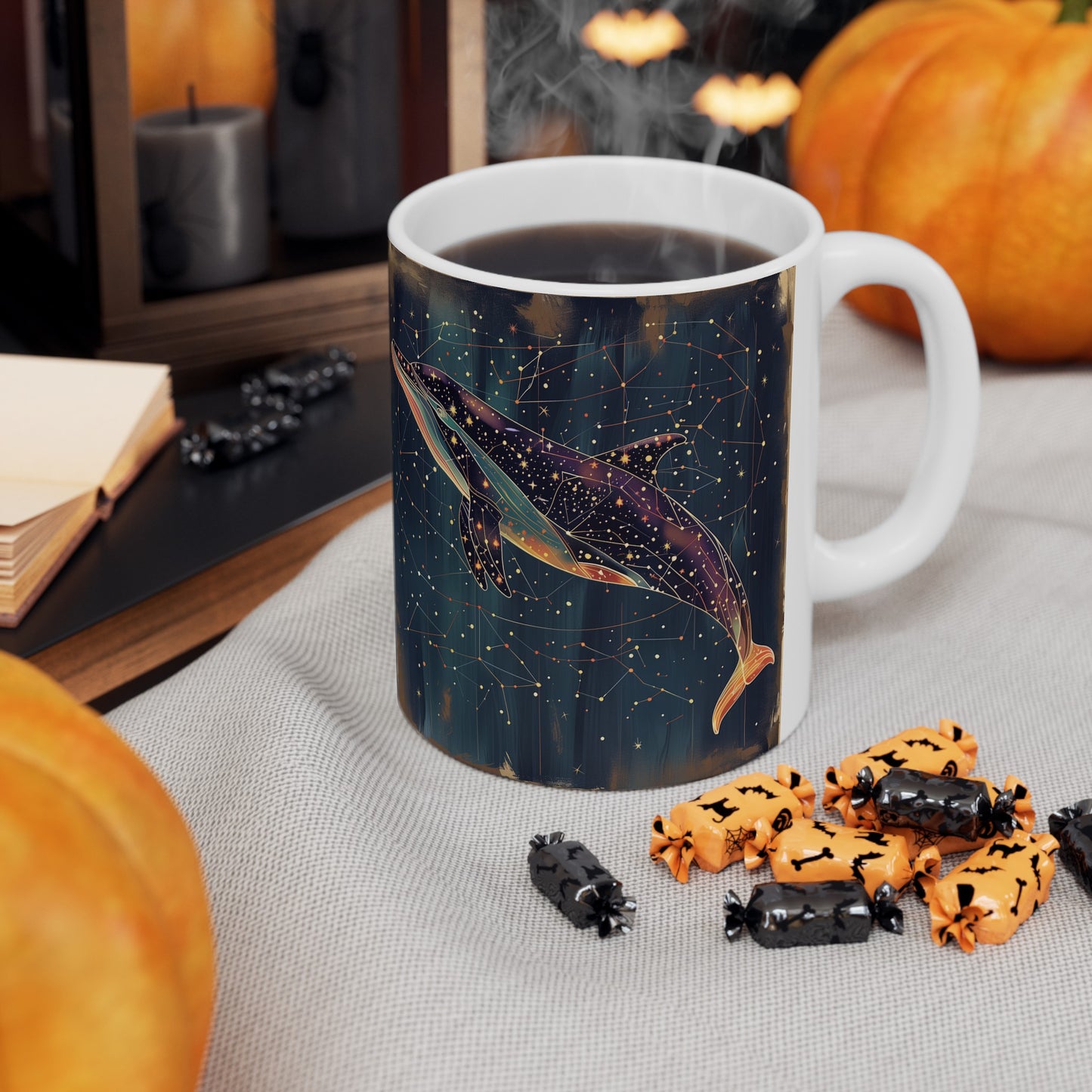 Cosmic Dolphin A - Ceramic Mug Collection