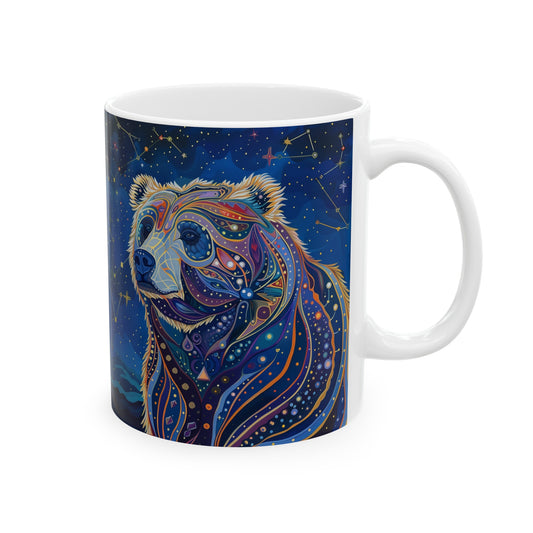 Cosmic Bear A - Ceramic Mug Collection