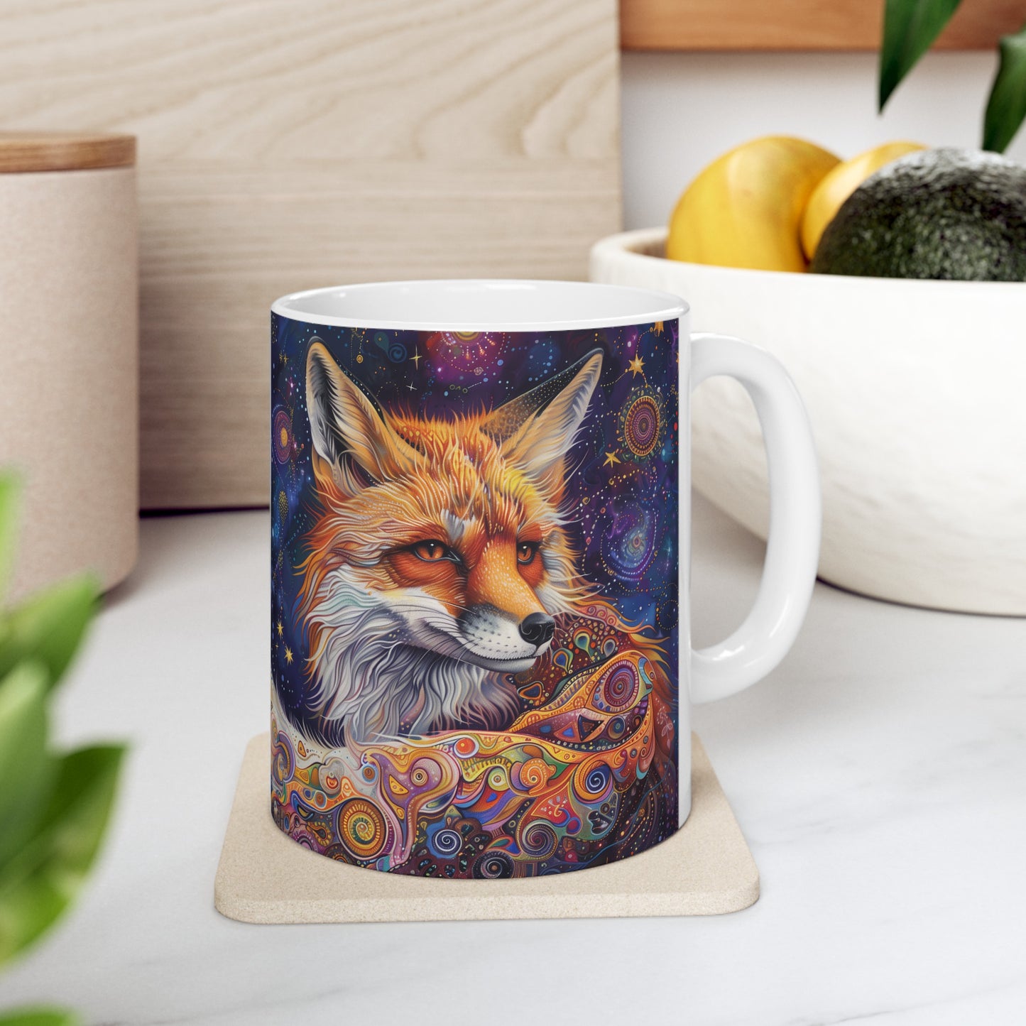 Cosmic Fox B - Ceramic Mug Collection