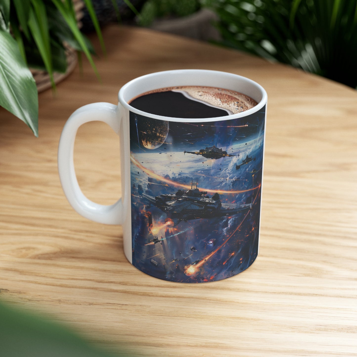 Space Battle A - Ceramic Mug Collection