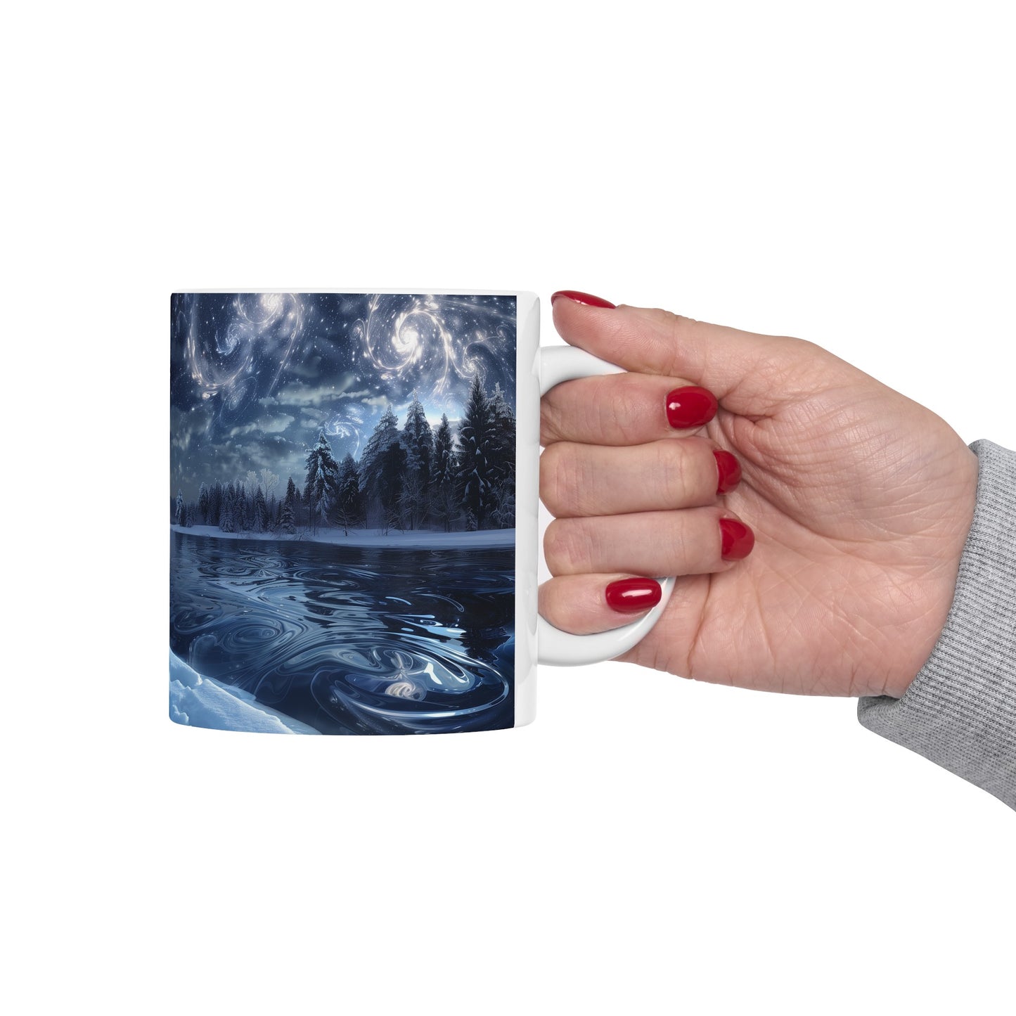 Frozen Lake Galaxy C - Ceramic Mug Collection