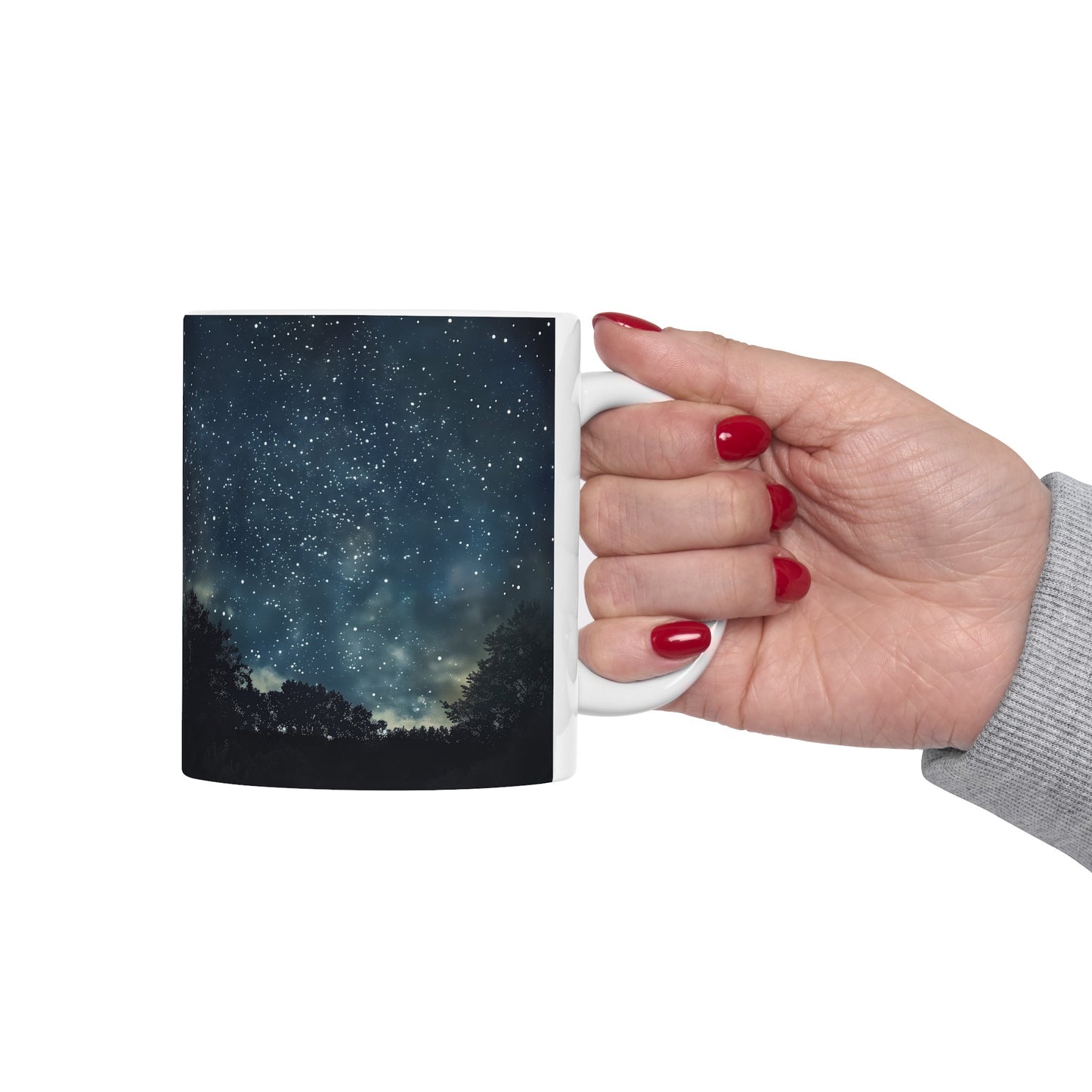 Night sky full of stars B - Ceramic Mug Collection