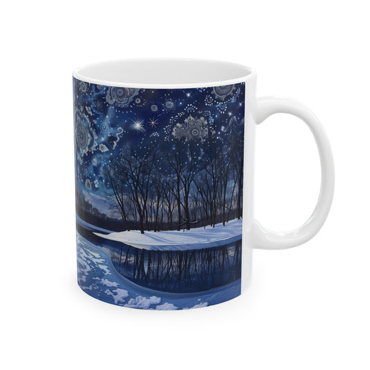 Frozen Lake Galaxy B - Ceramic Mug Collection