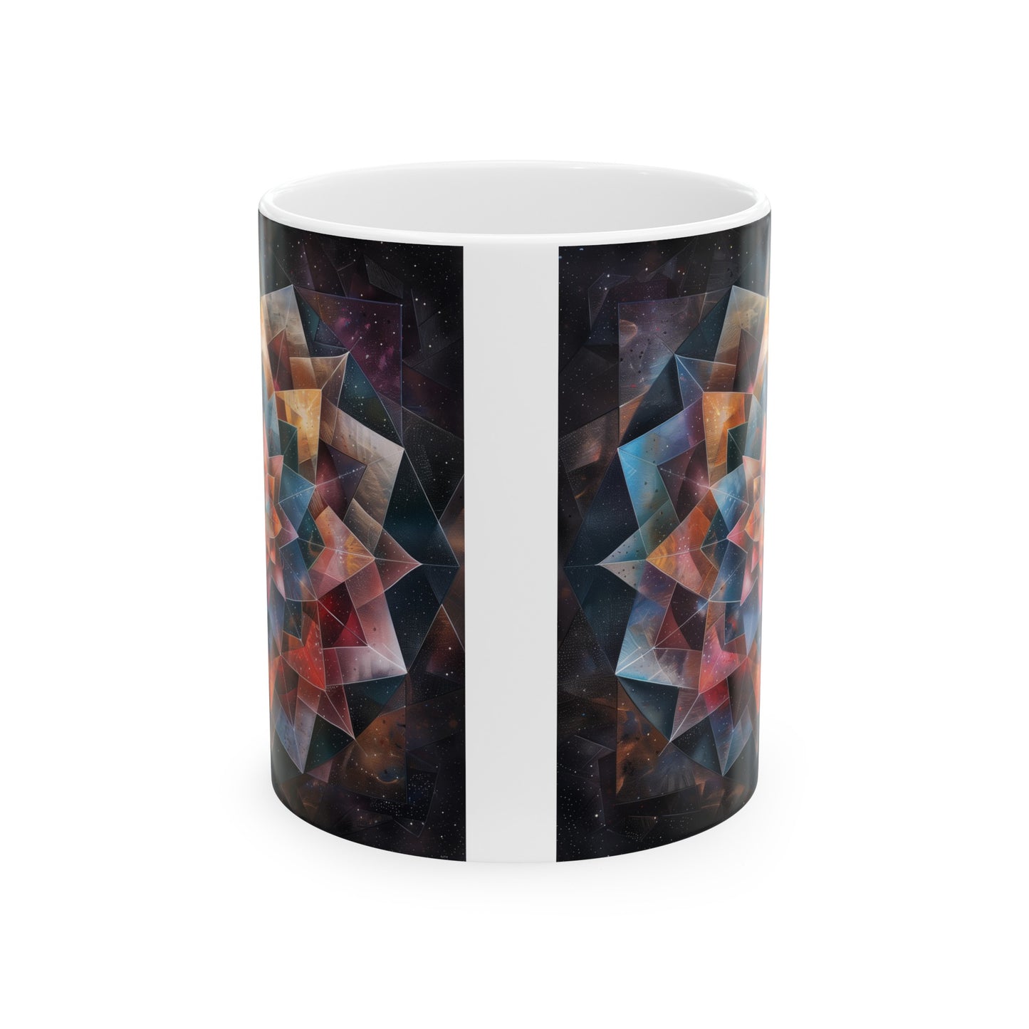 Geometric Mandala B - Ceramic Mug Collection