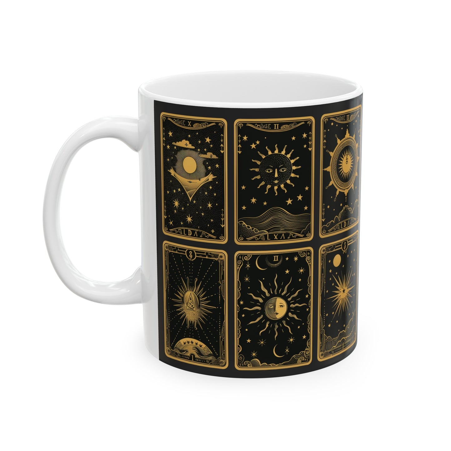 Tarot Cards D - Ceramic Mug Collection