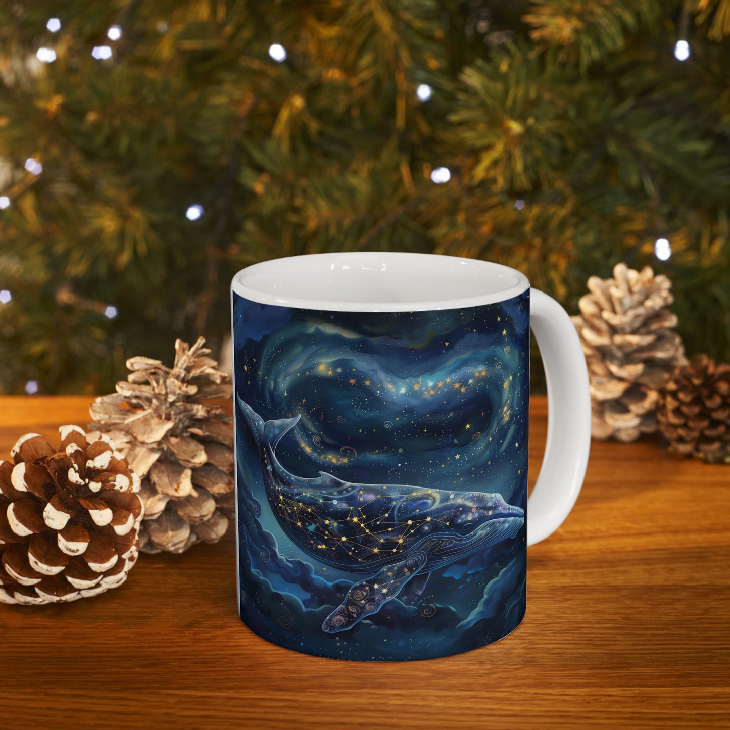 Cosmic Whale C - Ceramic Mug Collection