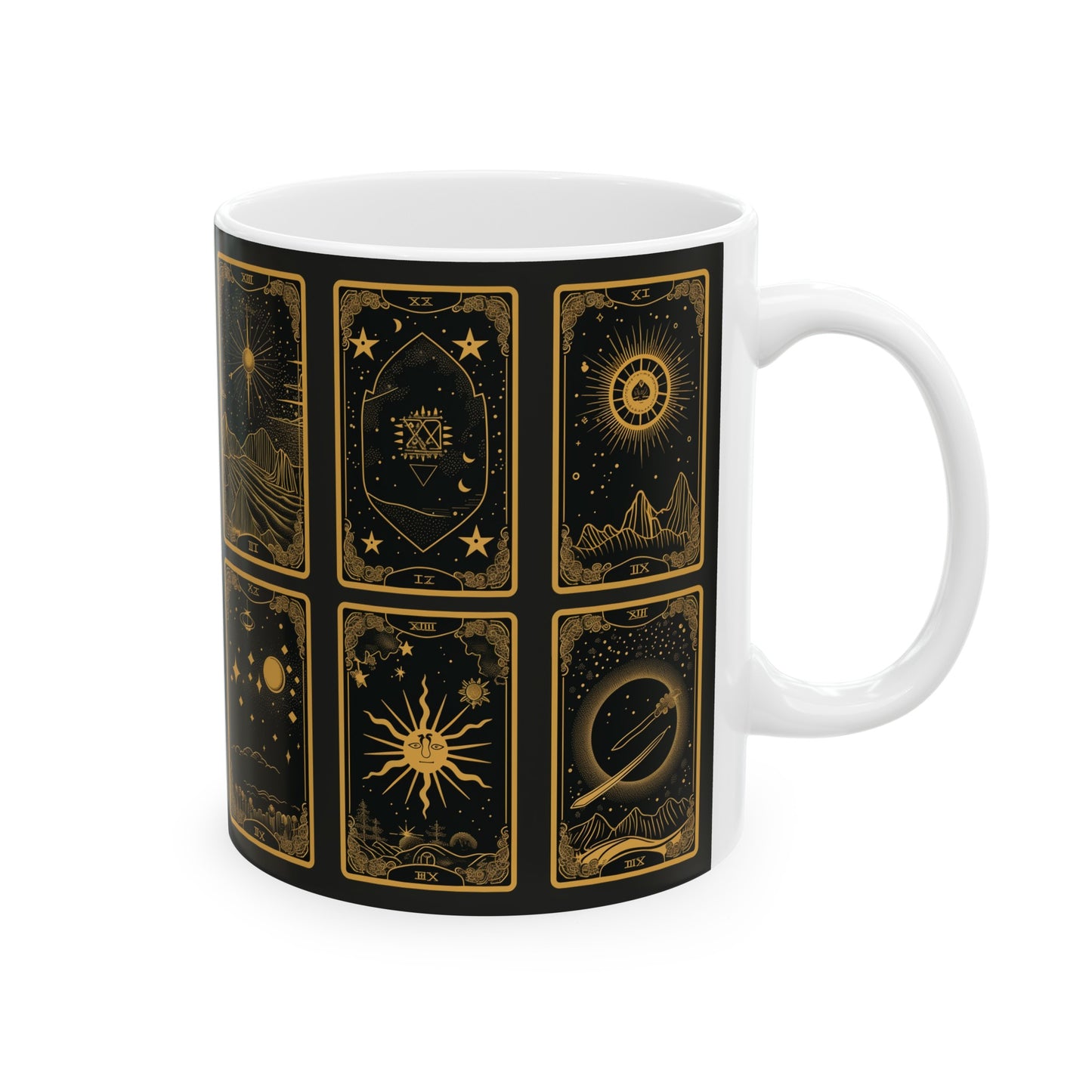 Tarot Cards B - Ceramic Mug Collection