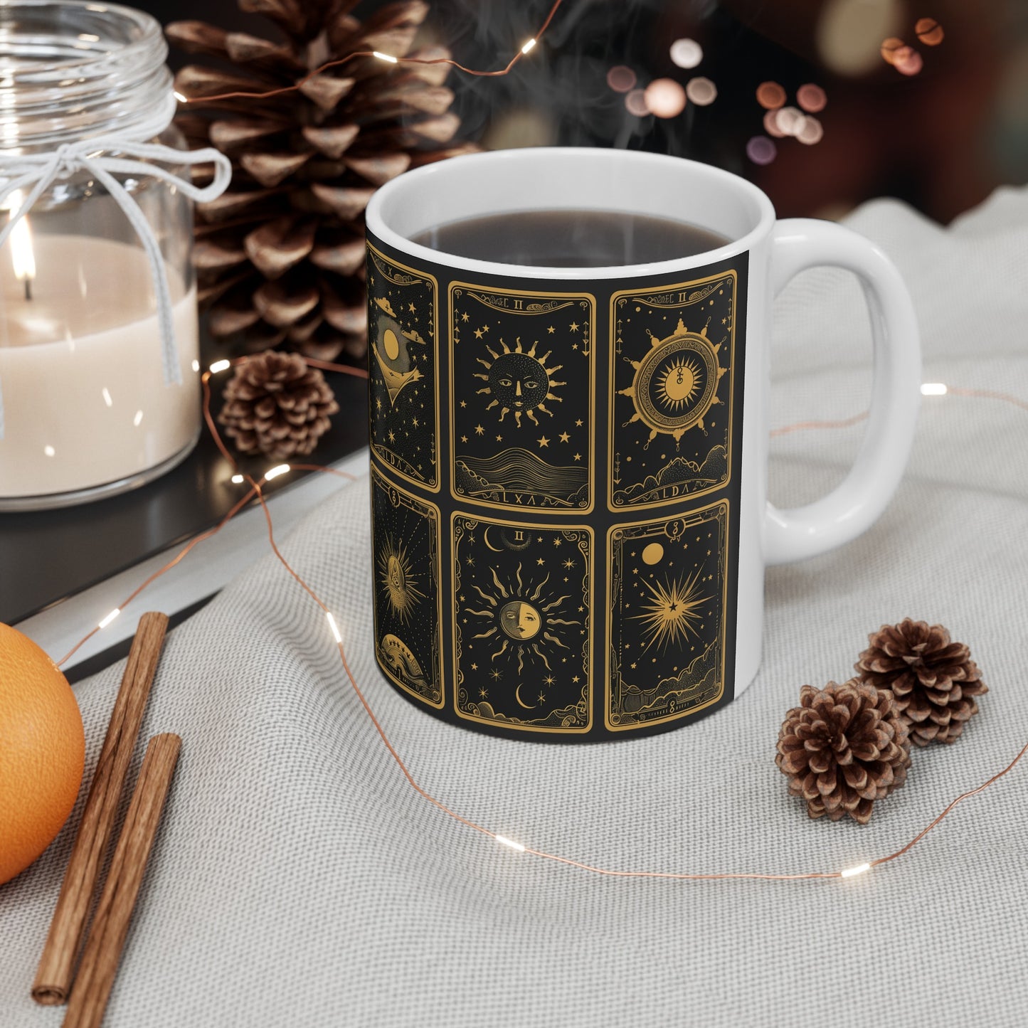 Tarot Cards D - Ceramic Mug Collection