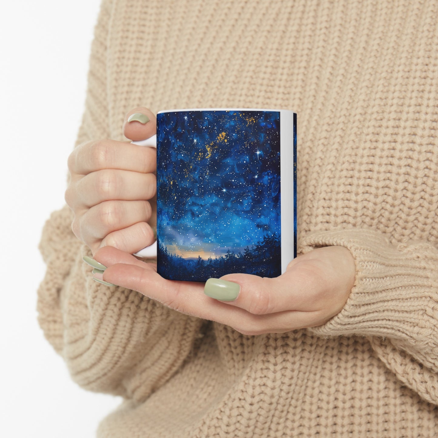 Night sky full of stars A - Ceramic Mug Collection