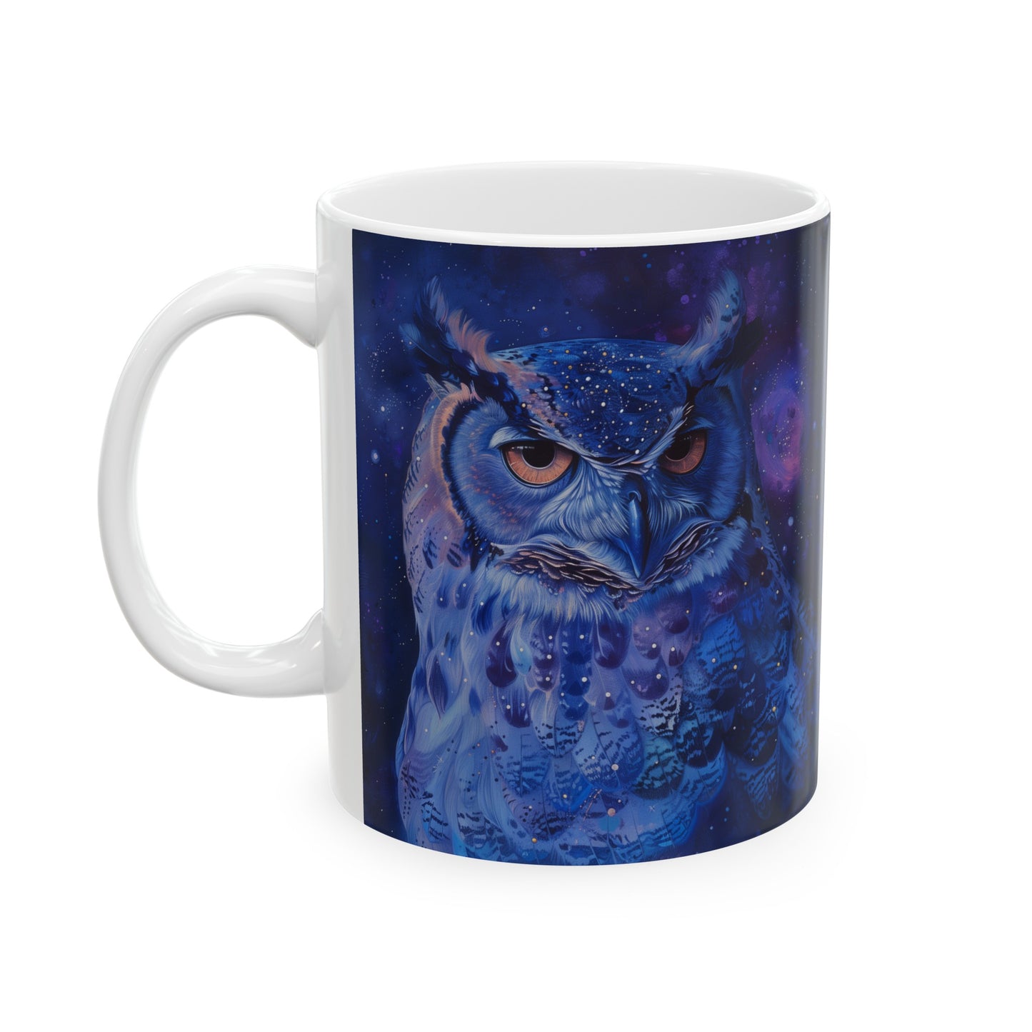 Cosmic Owl B - Ceramic Mug Collection