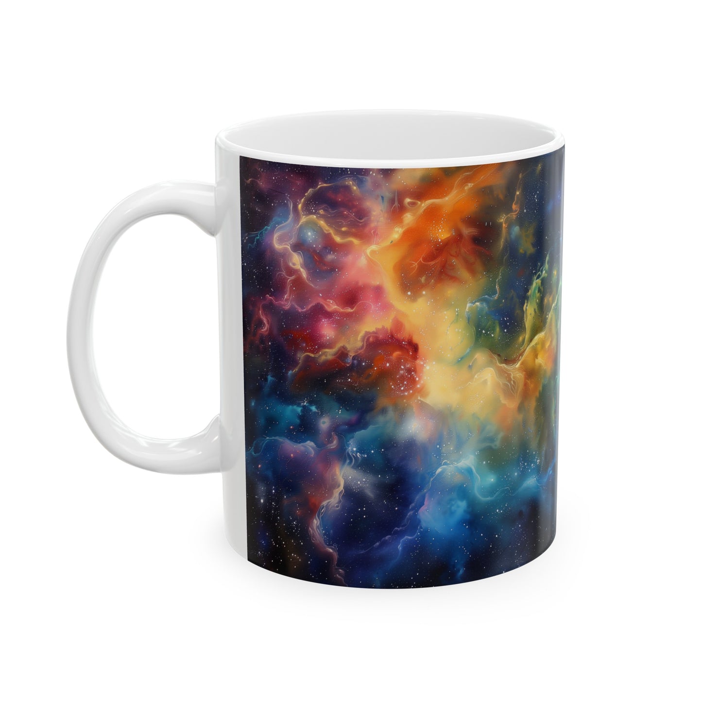 Artistic Nebula D - Ceramic Mug Collection