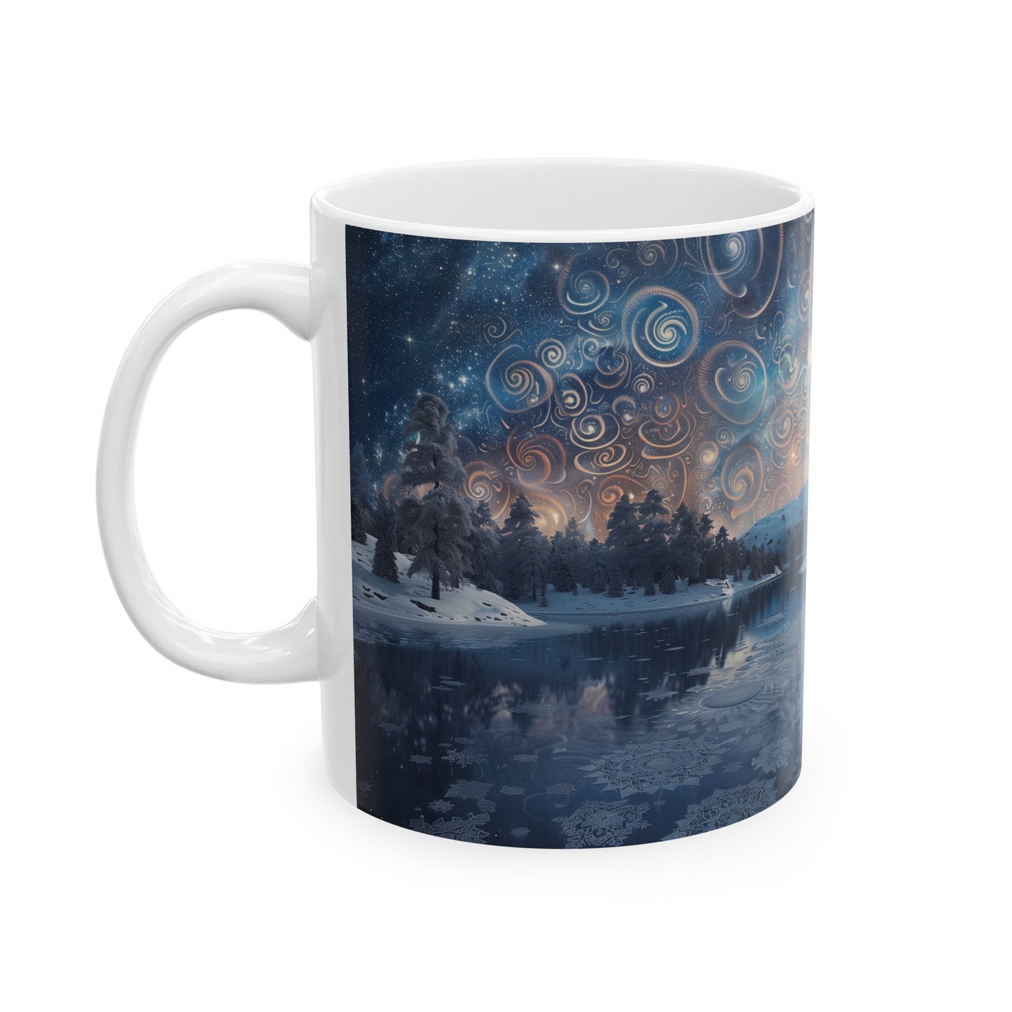 Frozen Lake Galaxy A - Ceramic Mug Collection