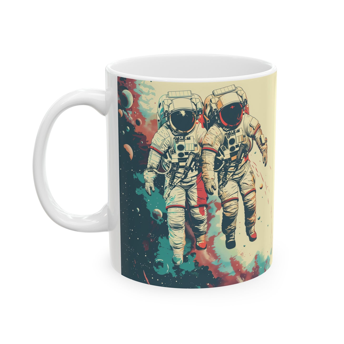 Astronauts D - Ceramic Mug Collection