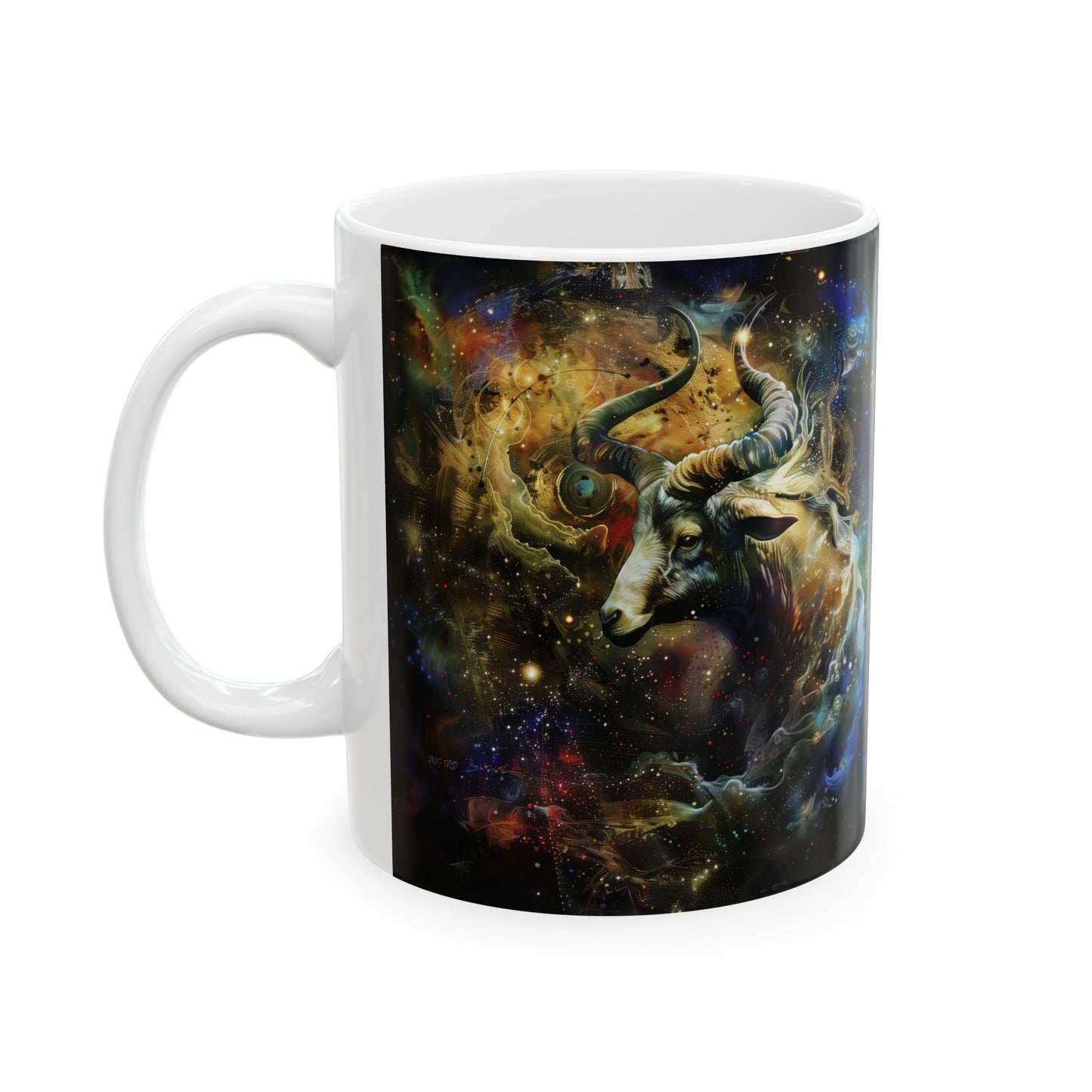 Capricorn Celestial #2 - Ceramic Zodiac Mug Collection