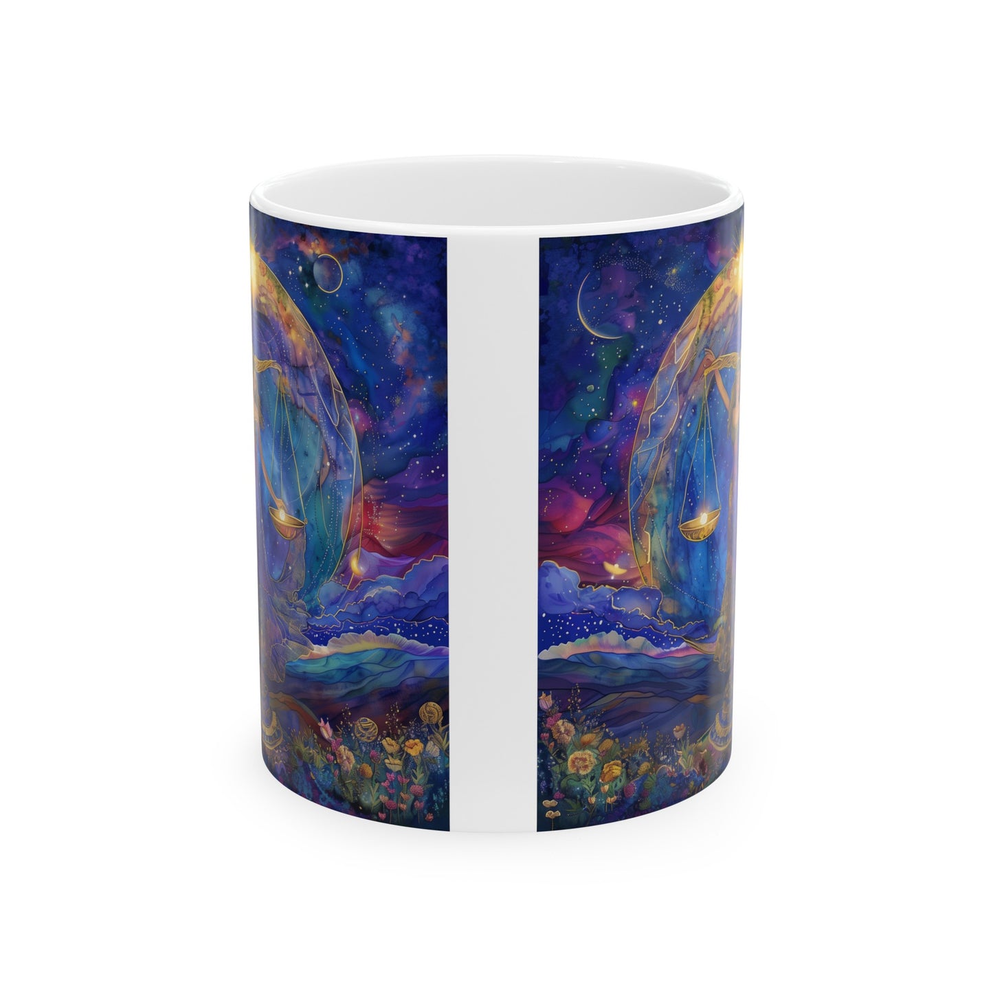 Libra Celestial #3 - Ceramic Zodiac Mug Collection