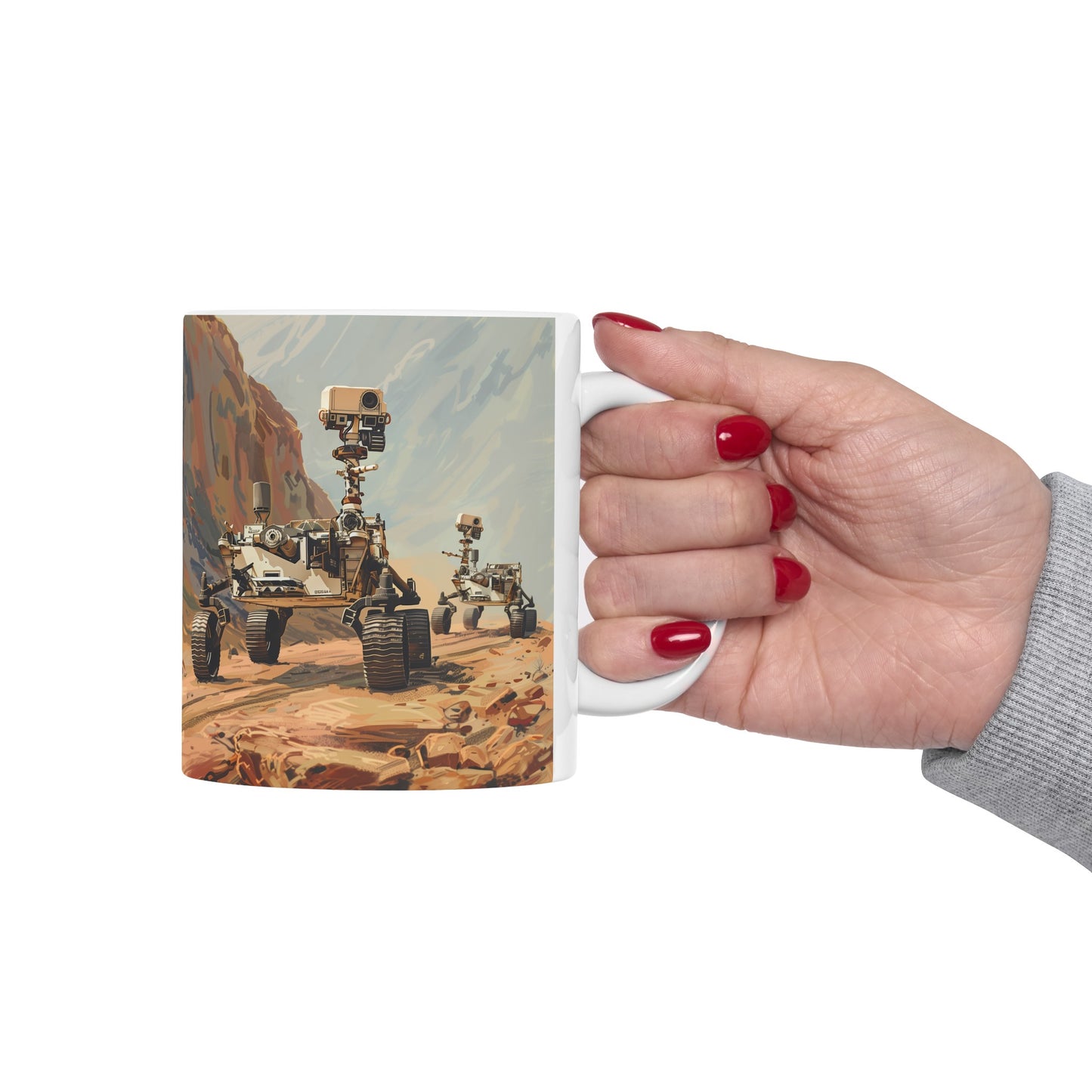 Mars Rovers C - Ceramic Mug Collection